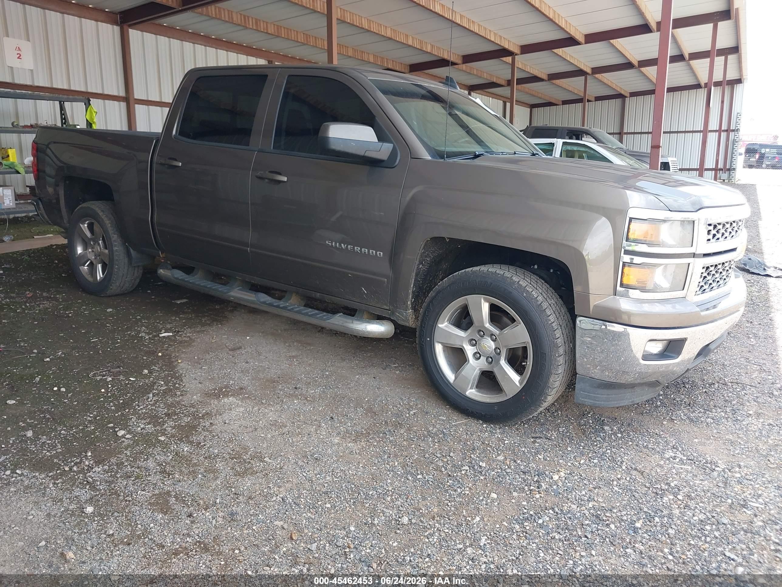 2015 Chevrolet Silverado 1500 Lt Champagne vin: 3GCPCREC7FG456286