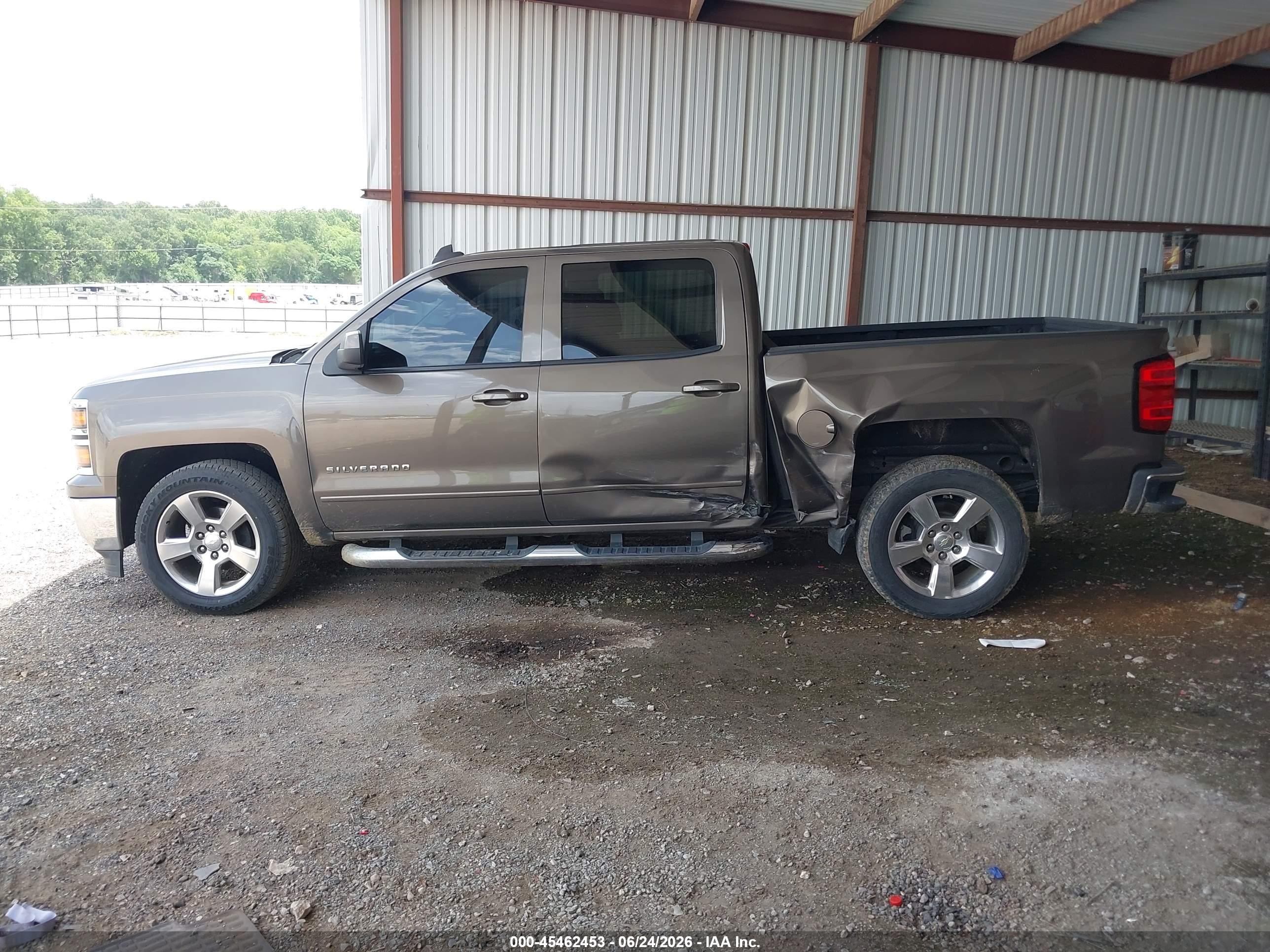 2015 Chevrolet Silverado 1500 Lt Champagne vin: 3GCPCREC7FG456286