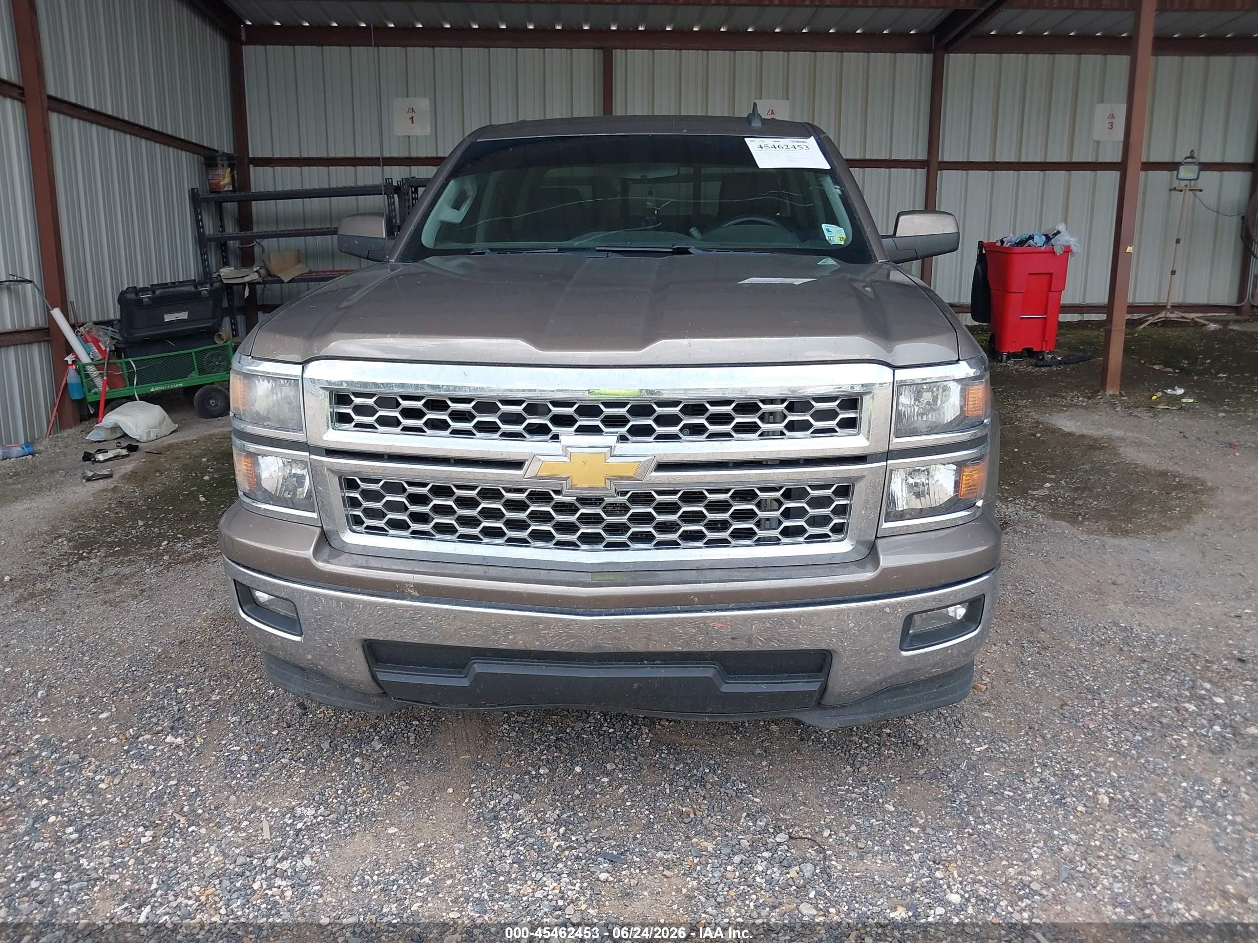2015 Chevrolet Silverado 1500 Lt Champagne vin: 3GCPCREC7FG456286