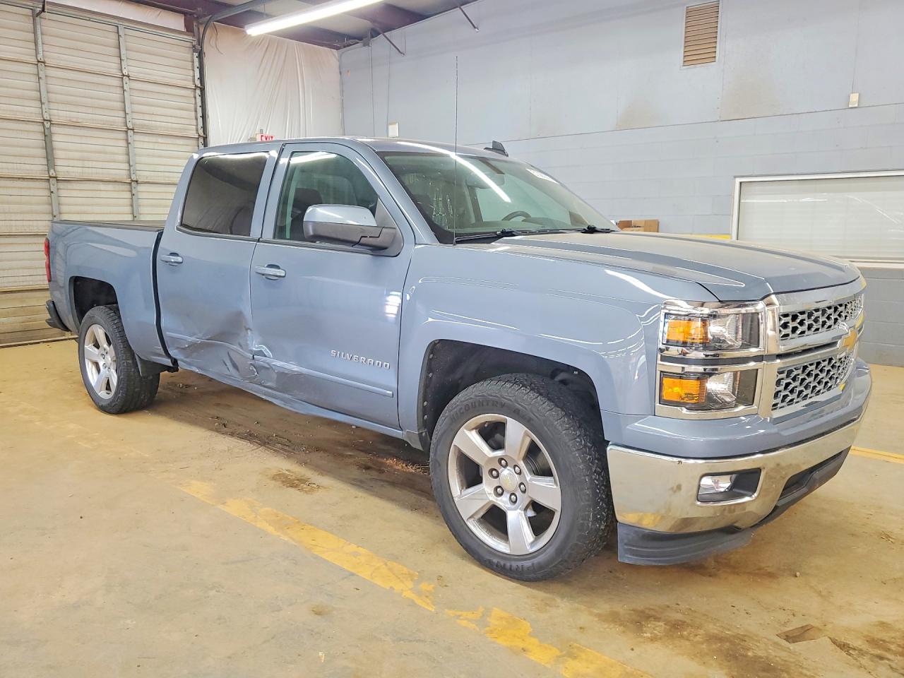 2015 Chevrolet Silverado C1500 Lt Blue vin: 3GCPCREC7FG487800
