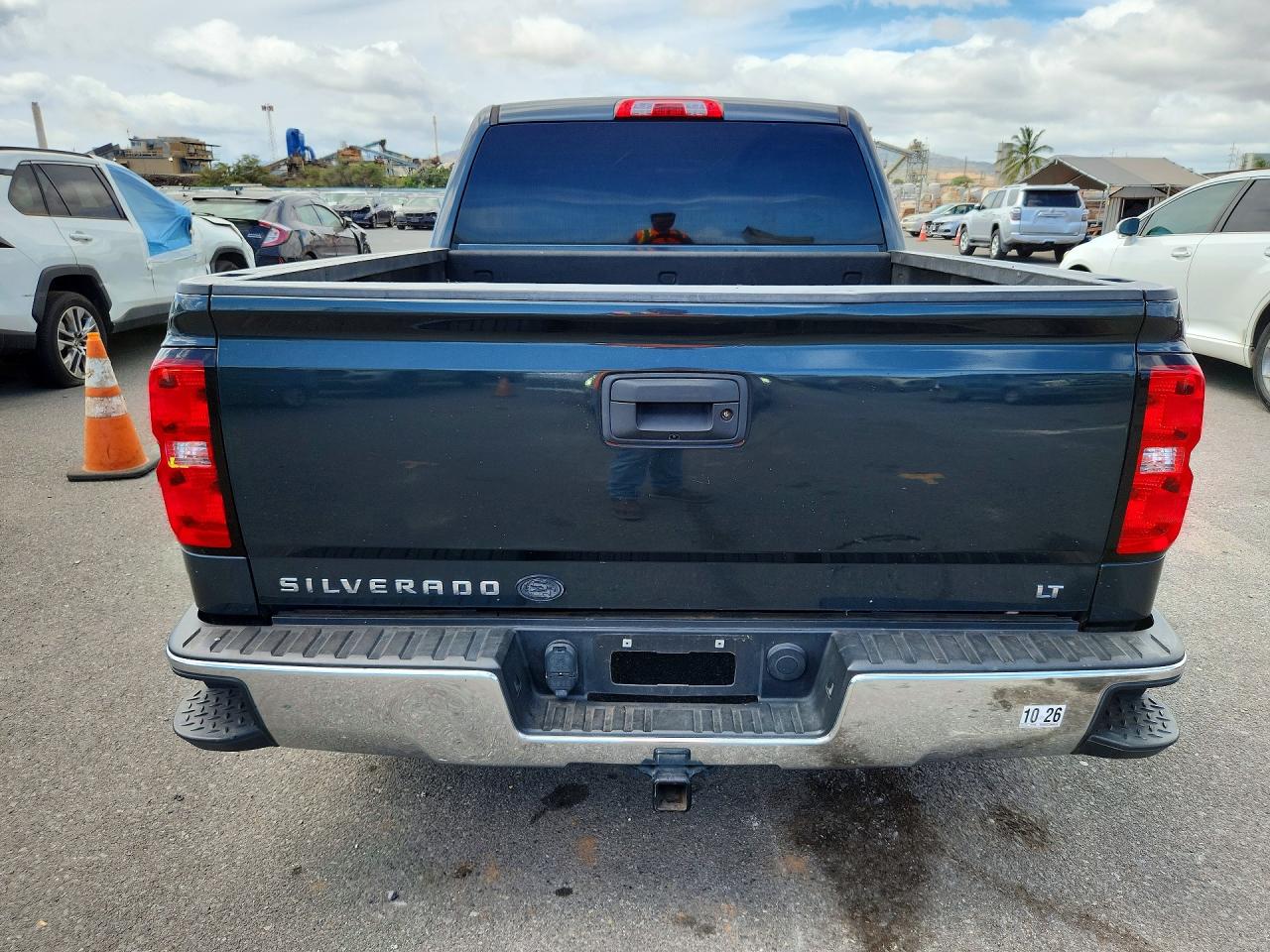 2017 Chevrolet Silverado C1500 Lt Black vin: 3GCPCREC7HG444142