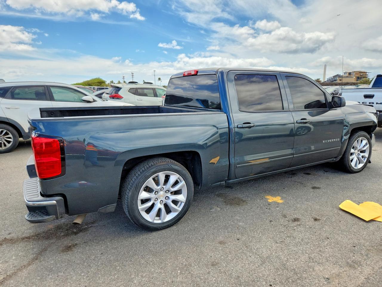 2017 Chevrolet Silverado C1500 Lt Black vin: 3GCPCREC7HG444142