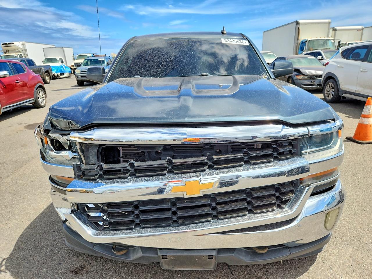 2017 Chevrolet Silverado C1500 Lt Black vin: 3GCPCREC7HG444142