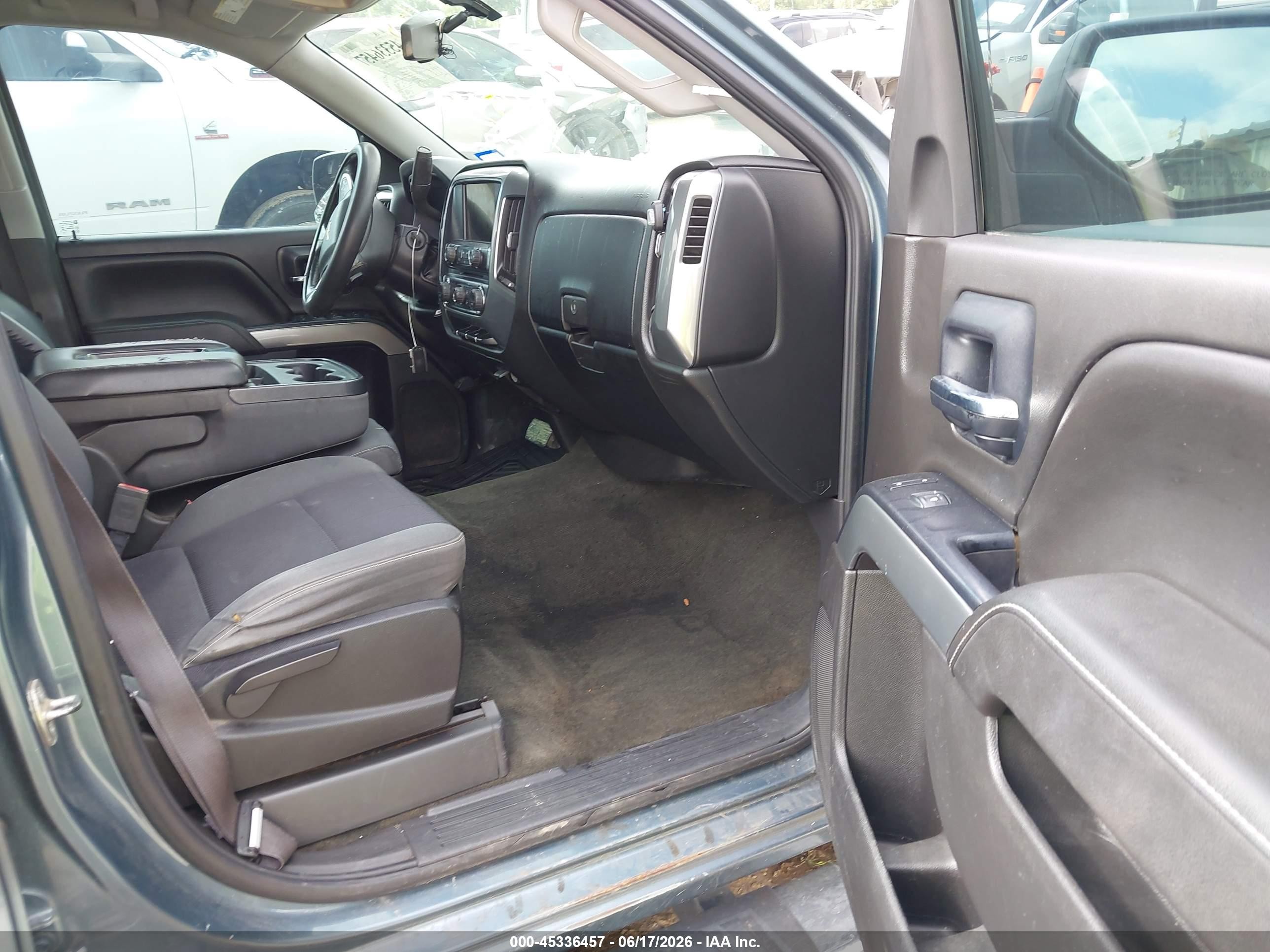 2014 Chevrolet Silverado 1500 1lt Blue vin: 3GCPCREC8EG131418