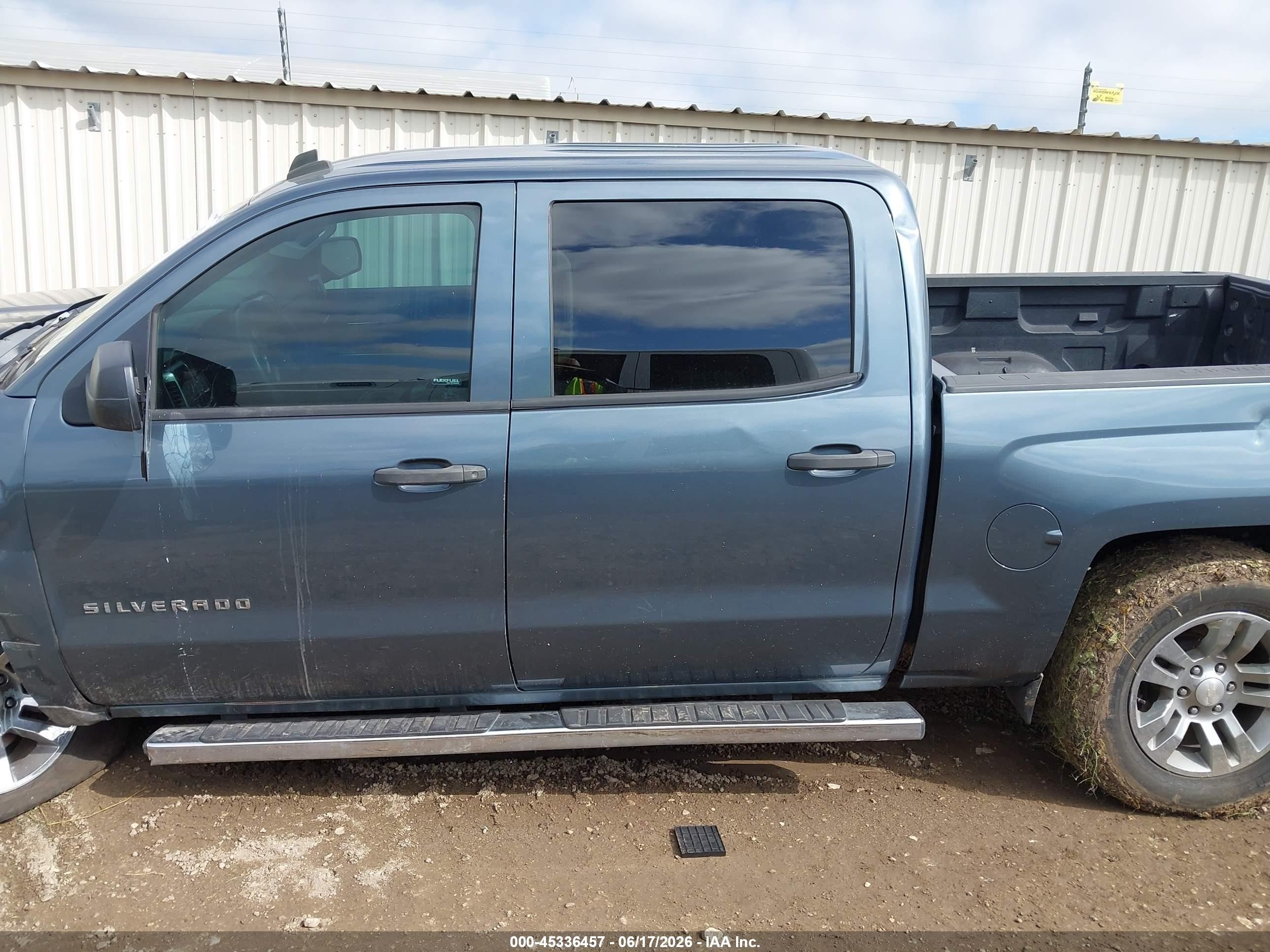 2014 Chevrolet Silverado 1500 1lt Blue vin: 3GCPCREC8EG131418