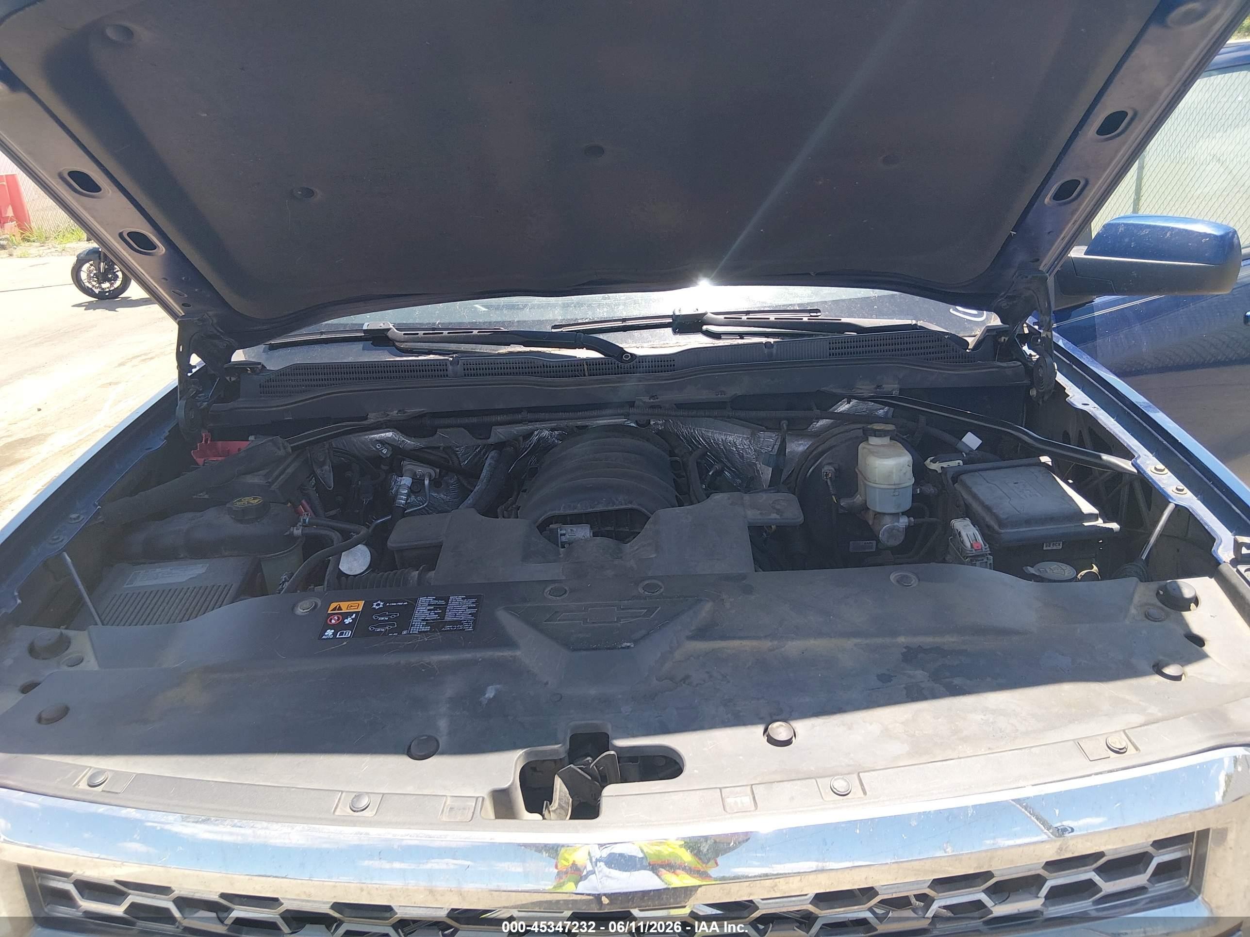 2014 Chevrolet Silverado 1500 Lt Blue vin: 3GCPCREC8EG176648