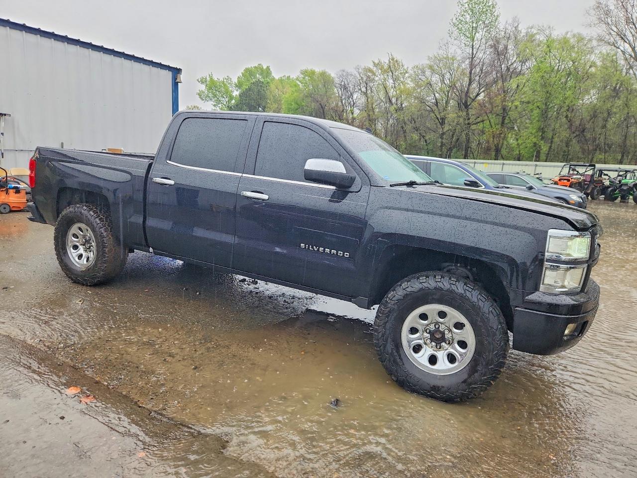 2014 Chevrolet Silverado C1500 Lt Black vin: 3GCPCREC8EG283103