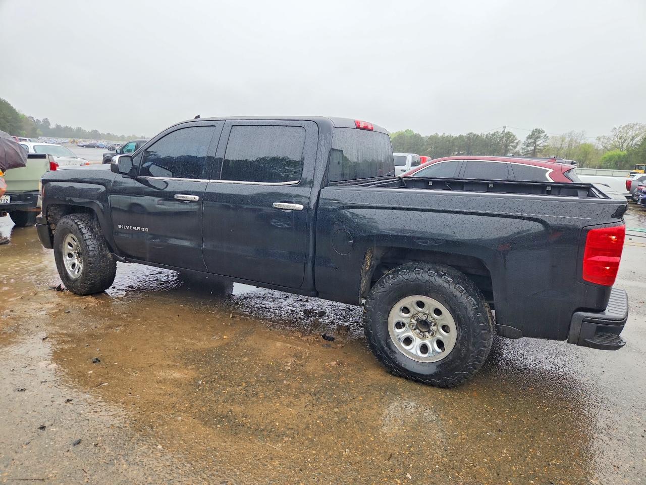 2014 Chevrolet Silverado C1500 Lt Black vin: 3GCPCREC8EG283103