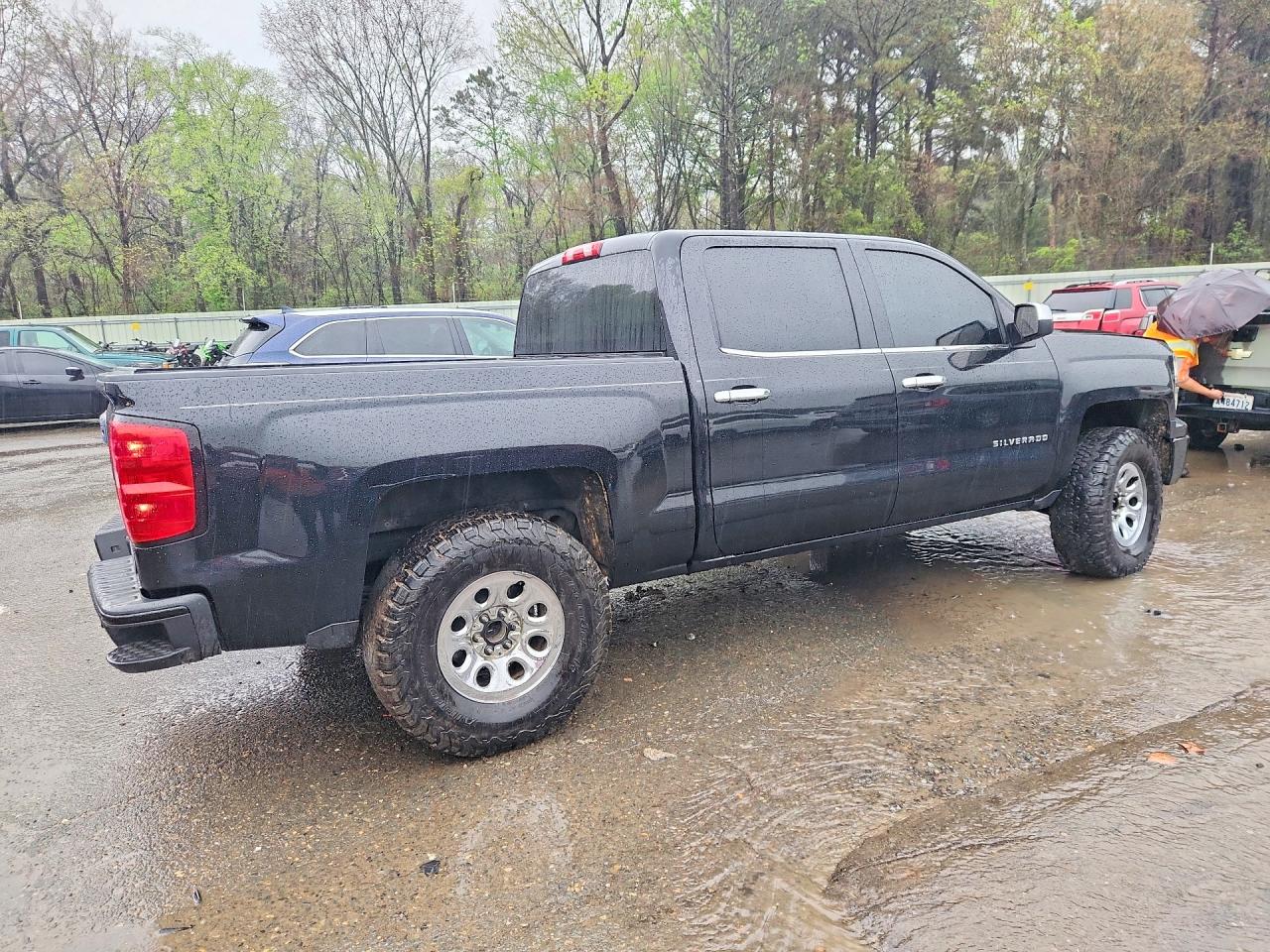 2014 Chevrolet Silverado C1500 Lt Black vin: 3GCPCREC8EG283103