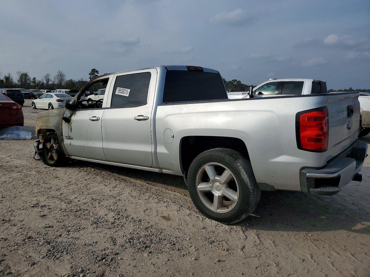 2014 Chevrolet Silverado C1500 Lt Silver vin: 3GCPCREC8EG288687