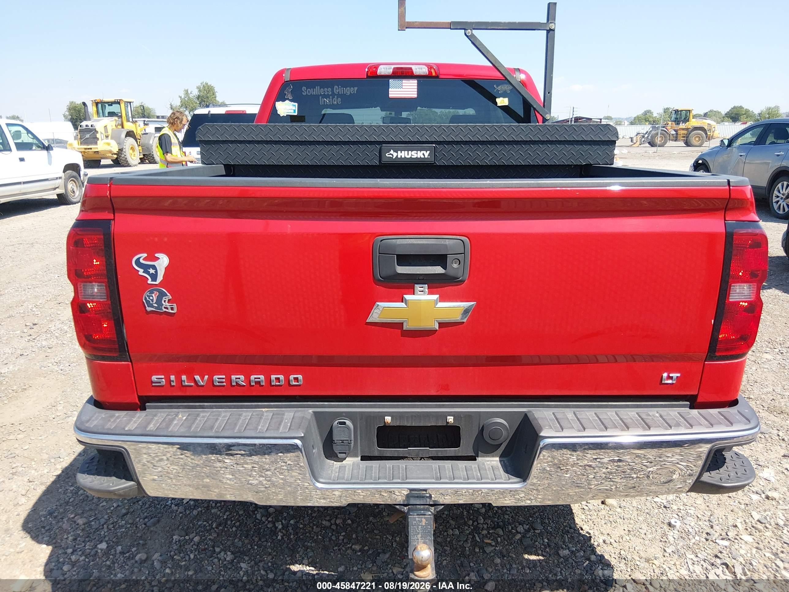 2014 Chevrolet Silverado 1500 Lt Red vin: 3GCPCREC8EG366269