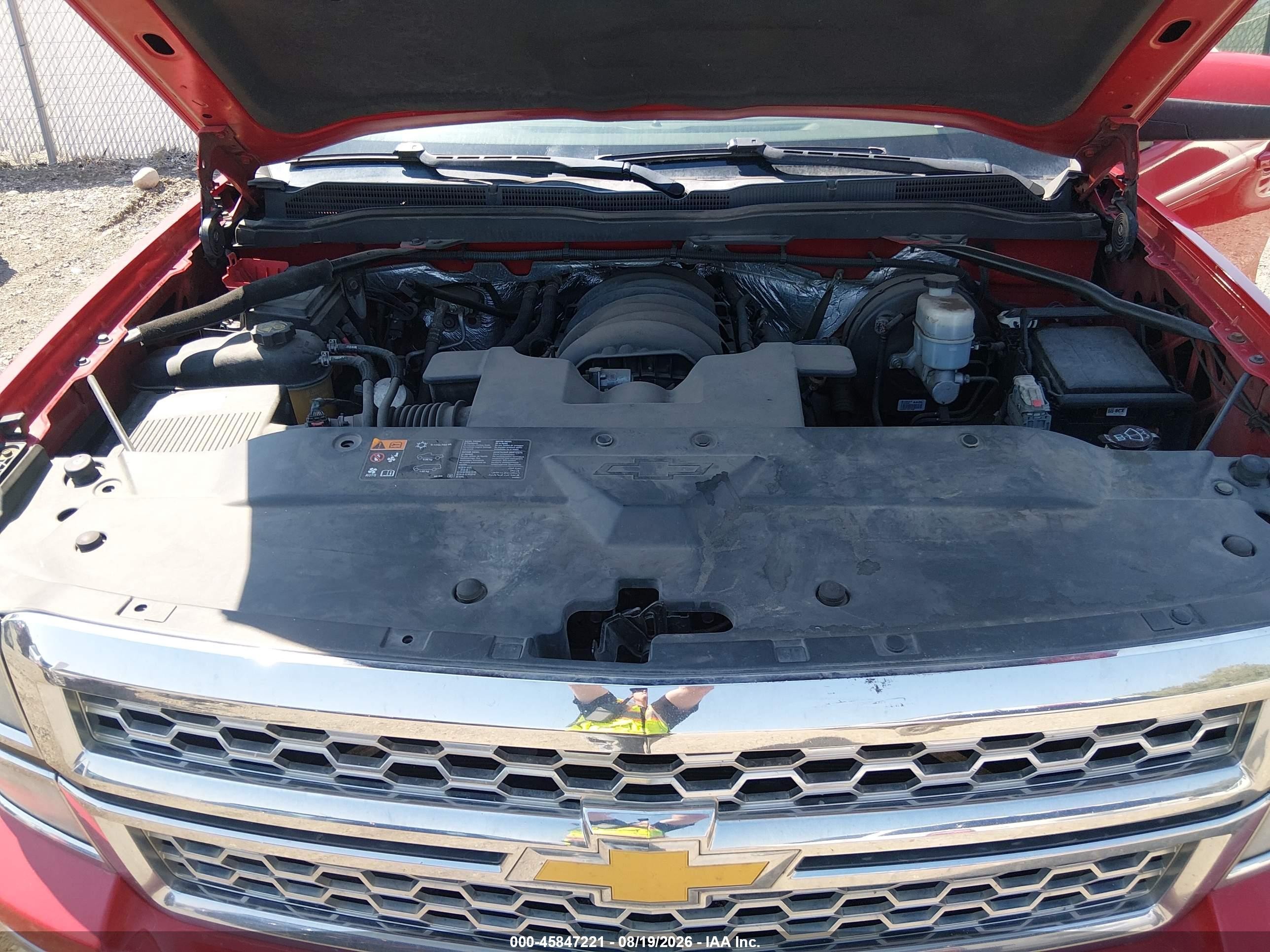 2014 Chevrolet Silverado 1500 Lt Red vin: 3GCPCREC8EG366269