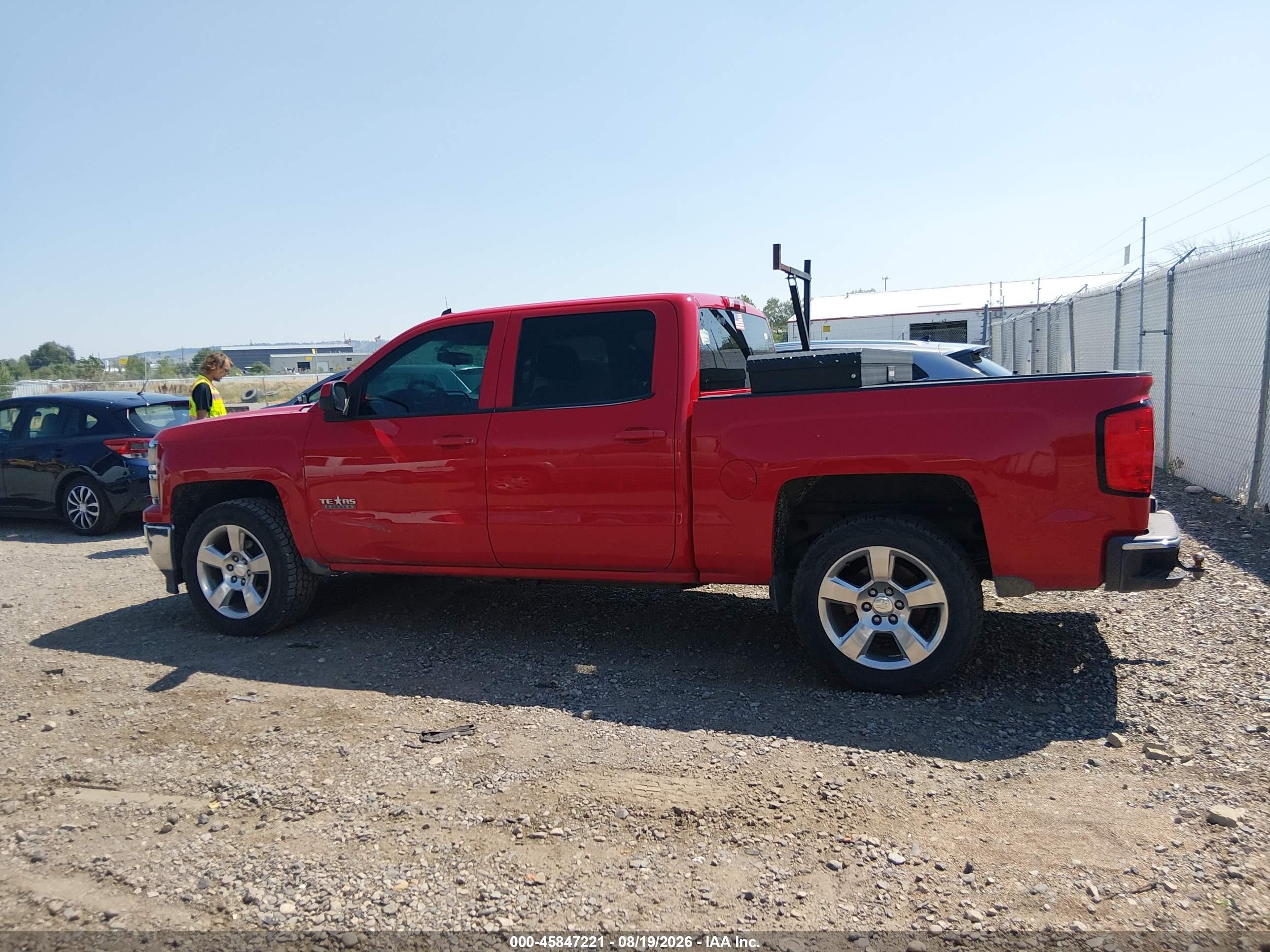 2014 Chevrolet Silverado 1500 Lt Red vin: 3GCPCREC8EG366269