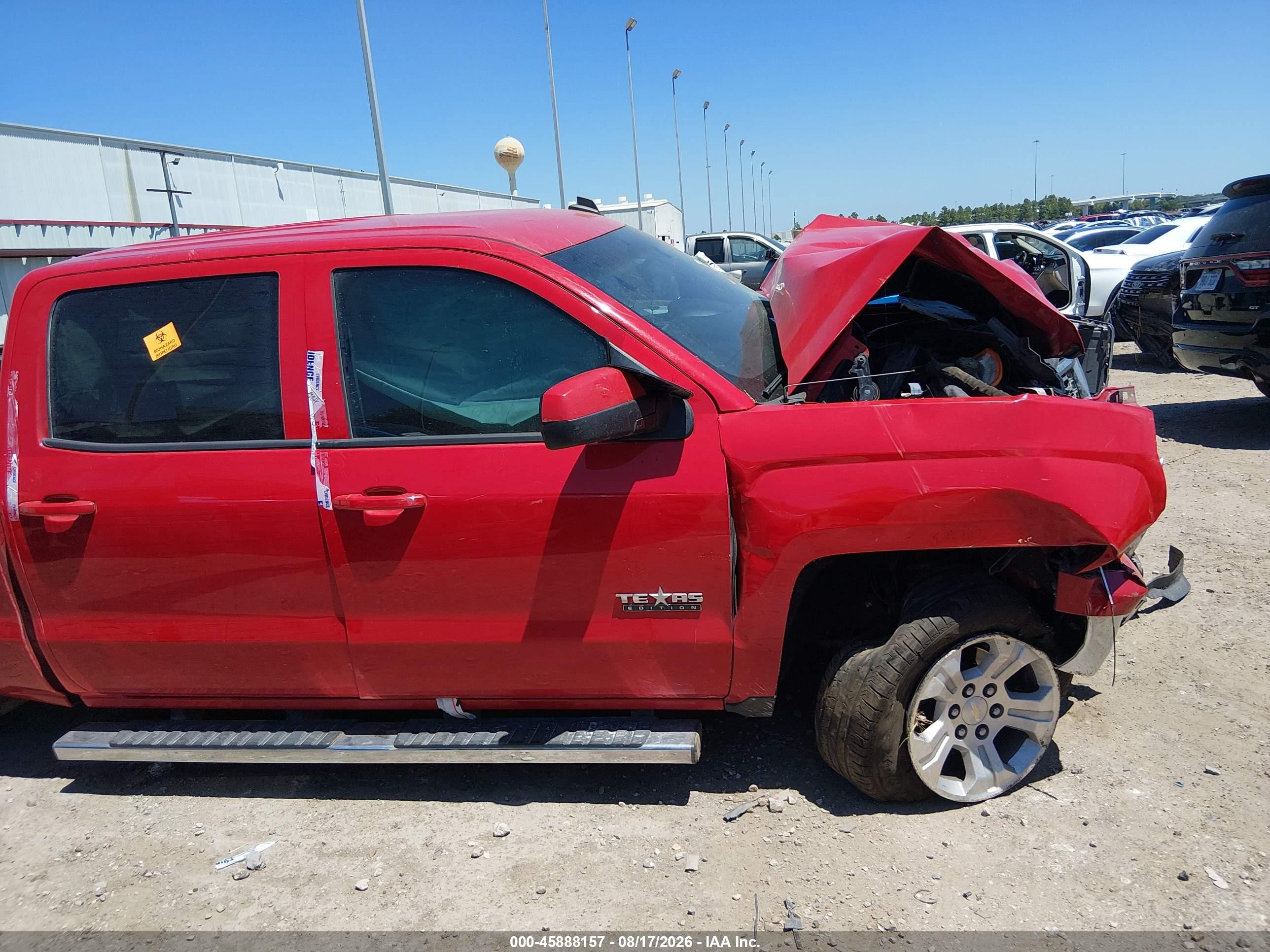 2014 Chevrolet Silverado 1500 Lt Red vin: 3GCPCREC8EG398610