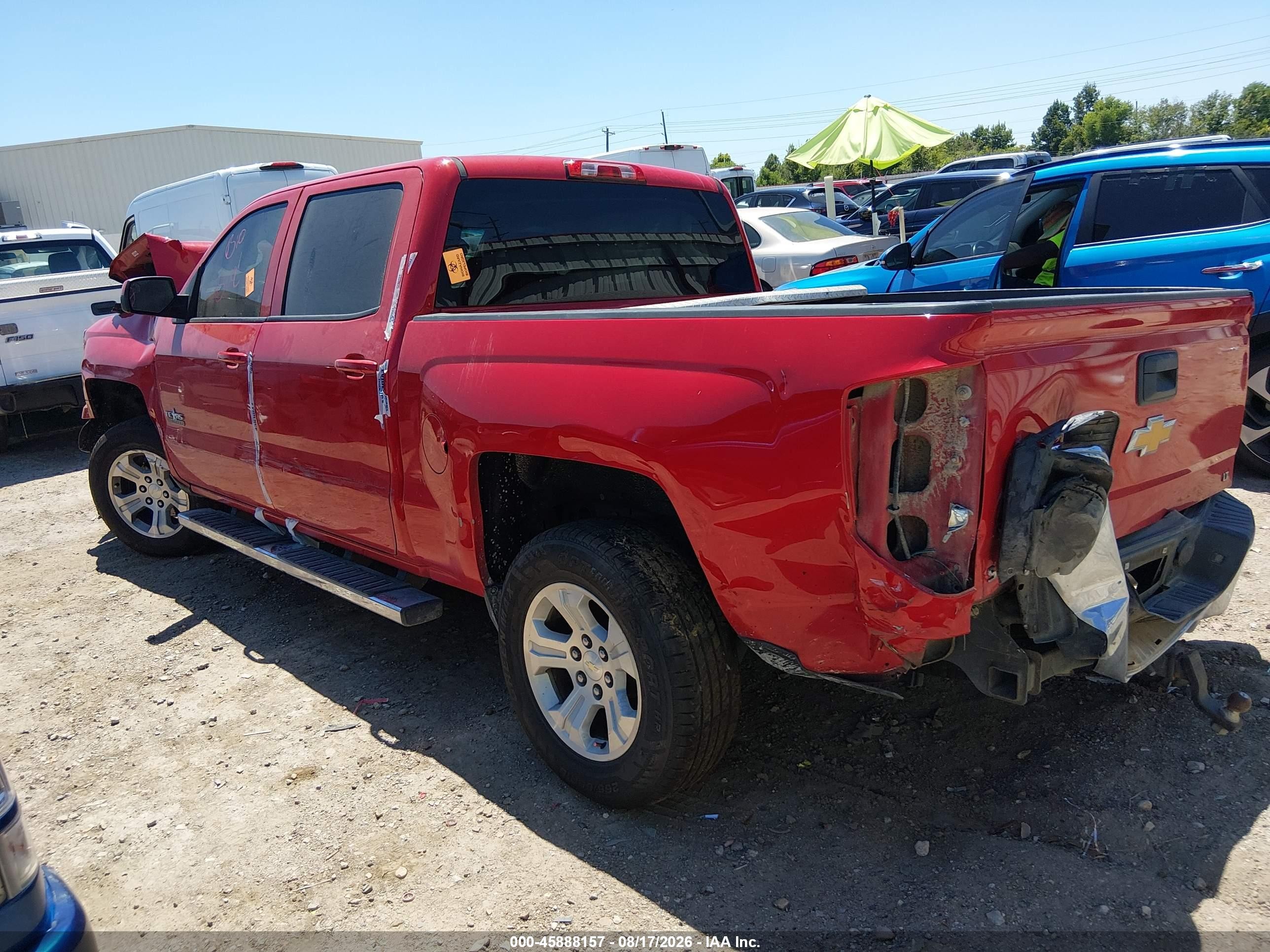 2014 Chevrolet Silverado 1500 Lt Red vin: 3GCPCREC8EG398610