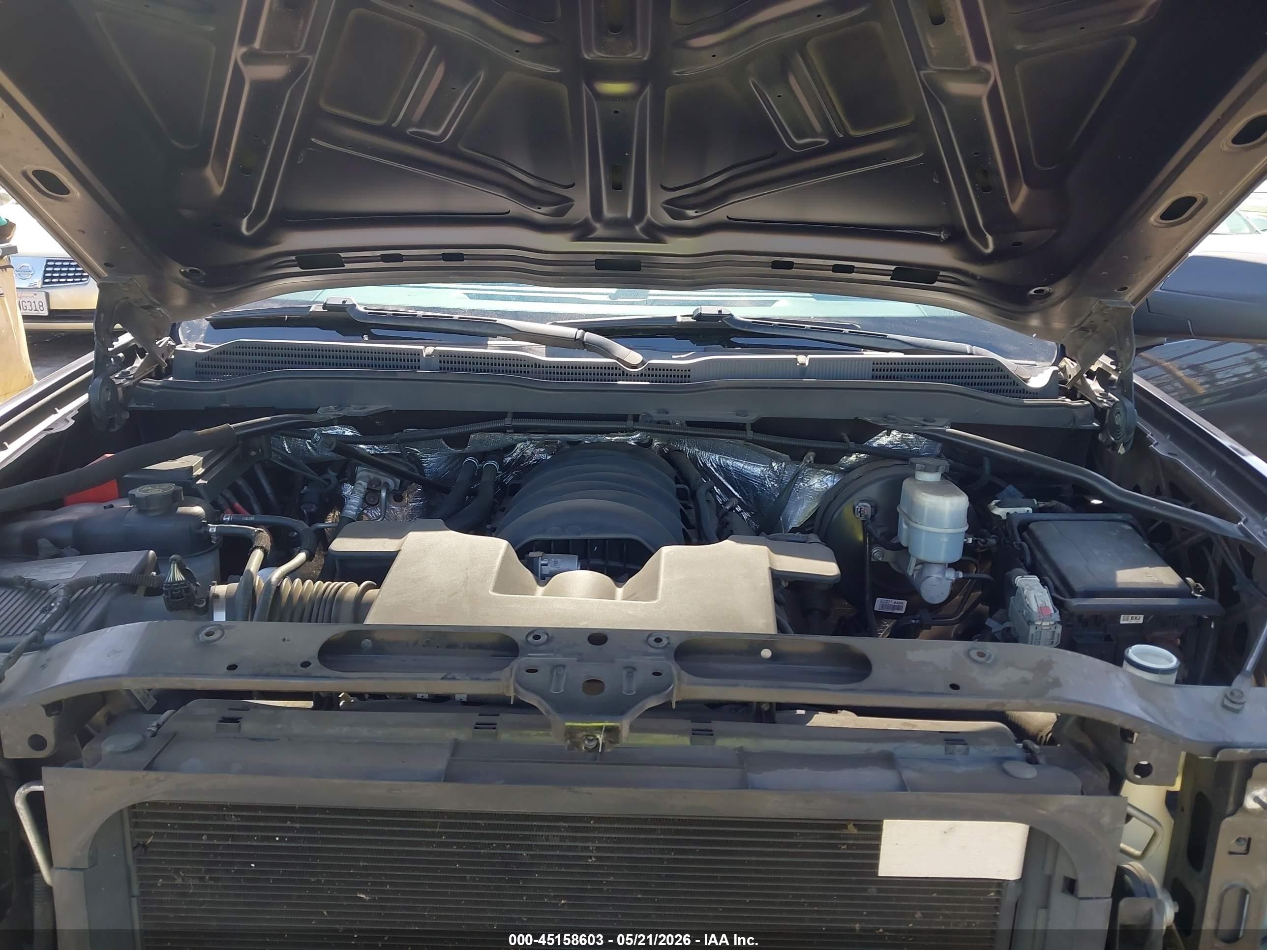 2014 Chevrolet Silverado 1500 1lt Серый vin: 3GCPCREC8EG515652