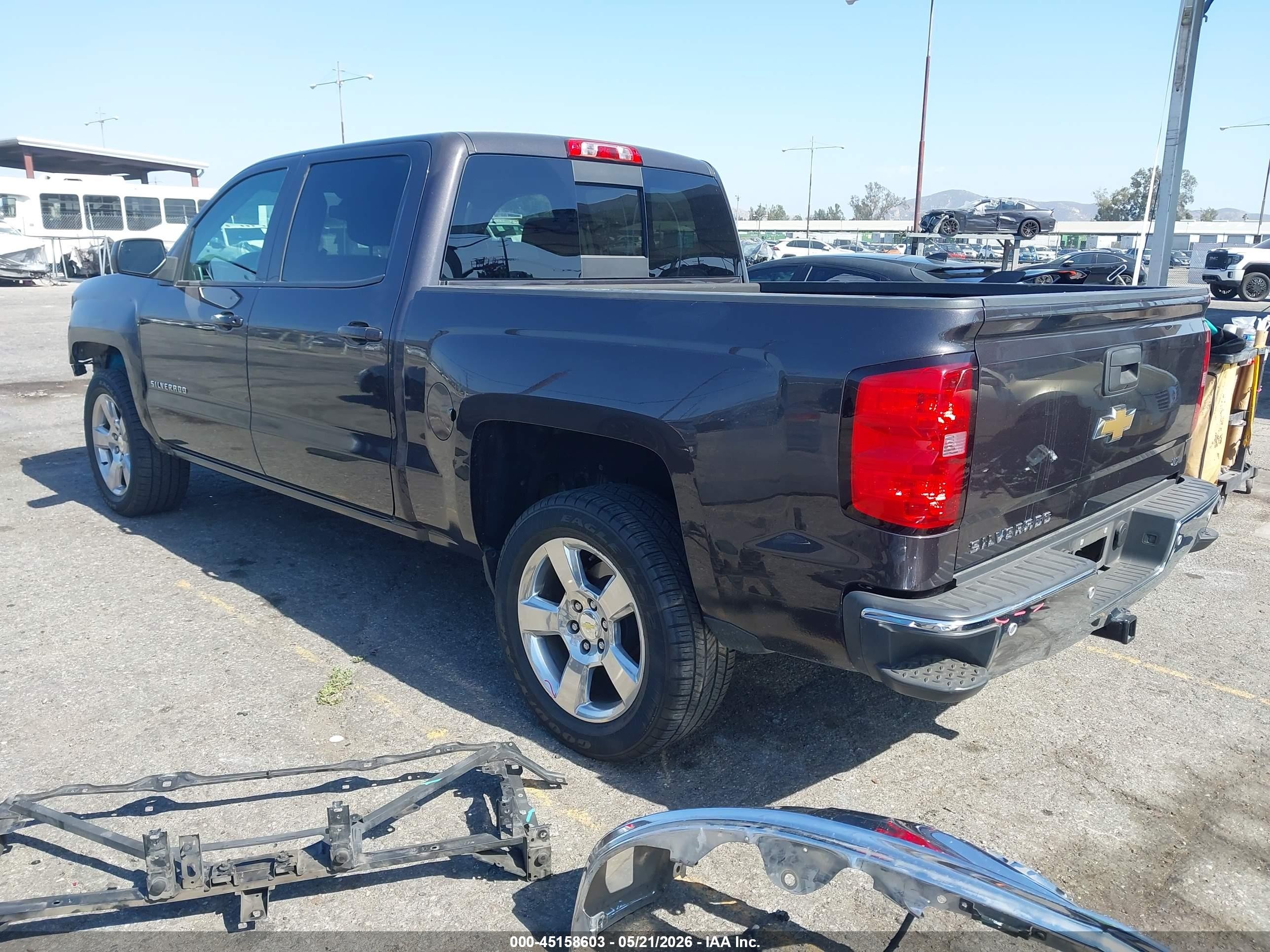 2014 Chevrolet Silverado 1500 1lt Серый vin: 3GCPCREC8EG515652