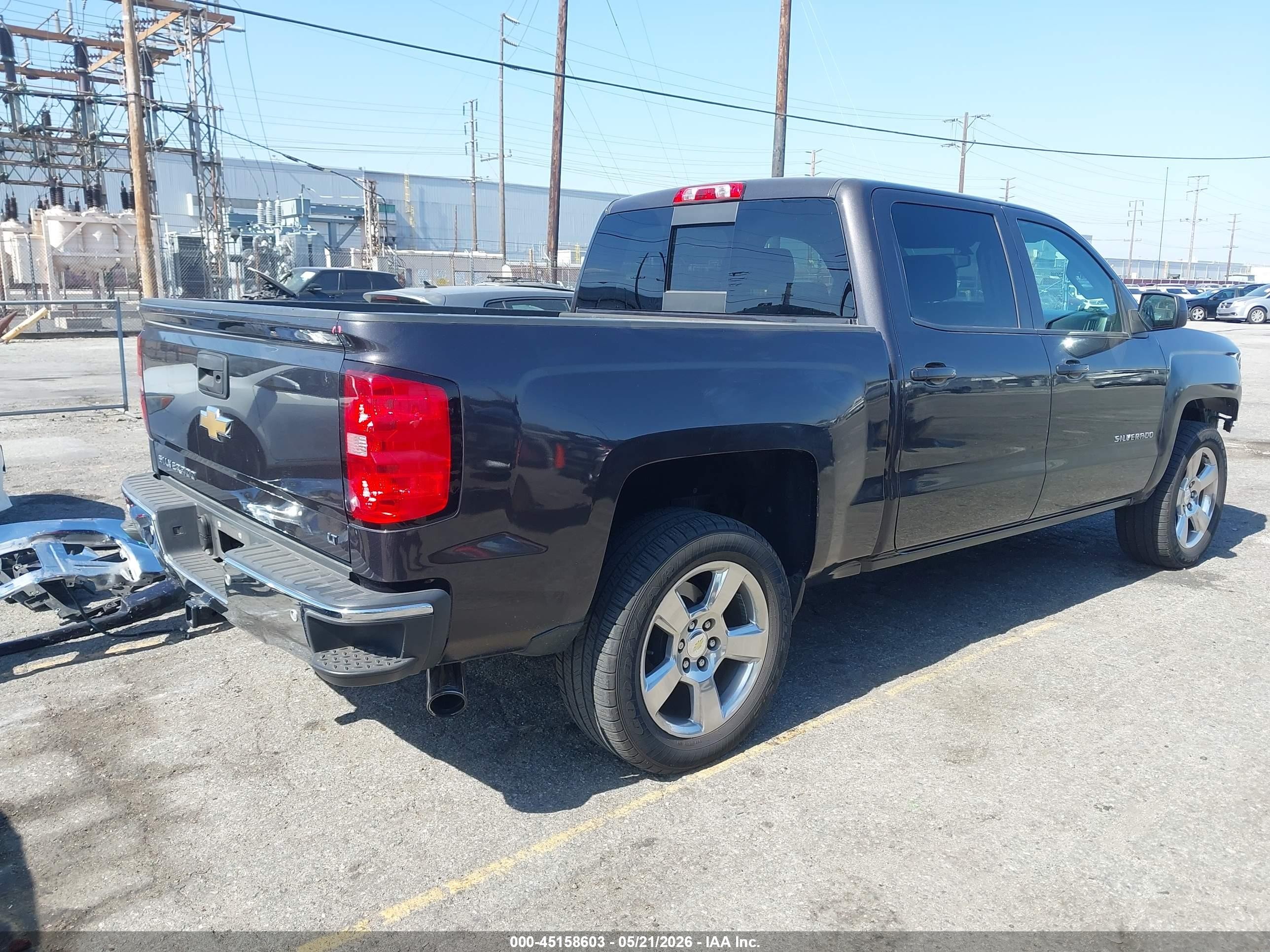 2014 Chevrolet Silverado 1500 1lt Серый vin: 3GCPCREC8EG515652