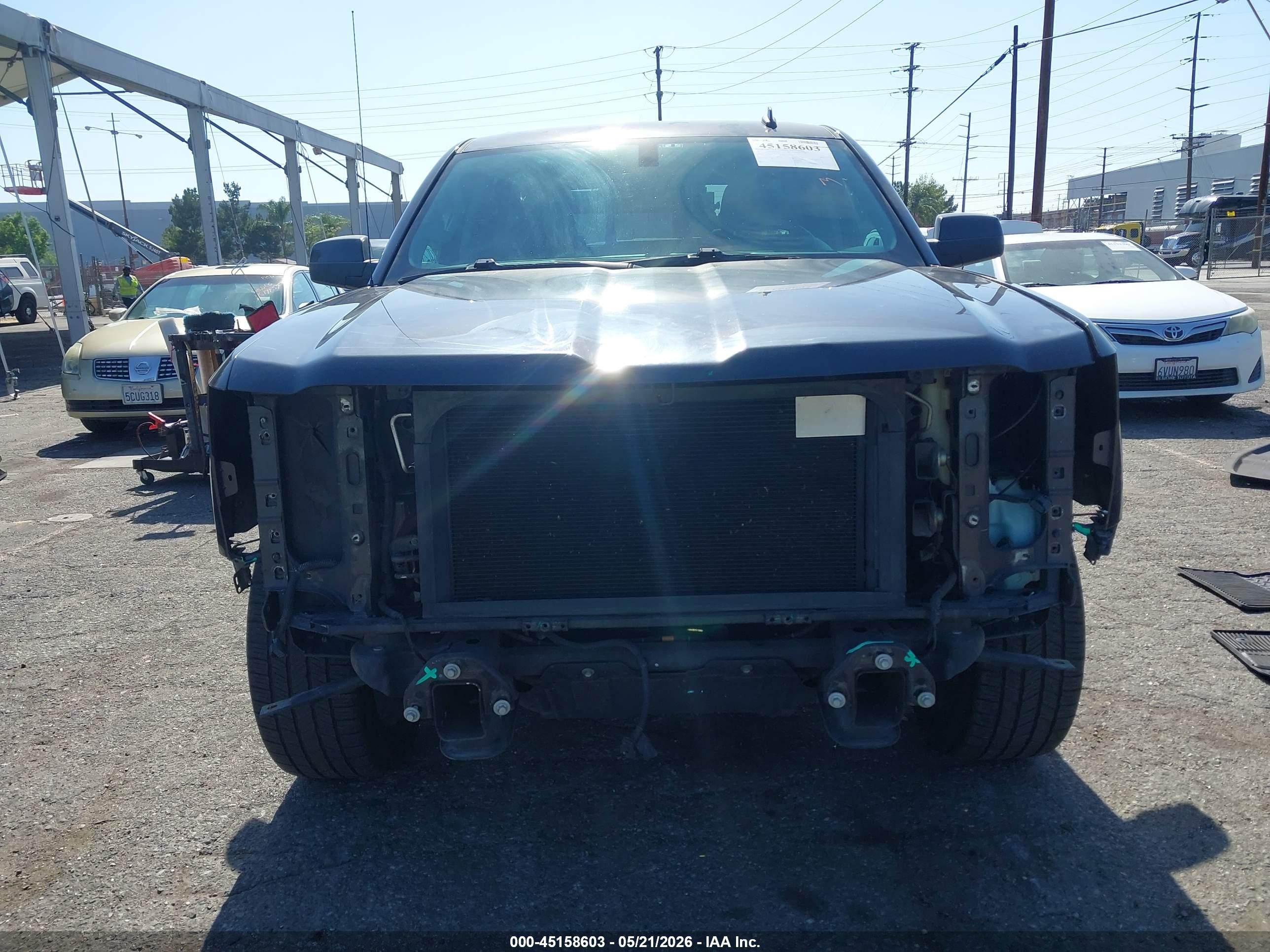 2014 Chevrolet Silverado 1500 1lt Серый vin: 3GCPCREC8EG515652