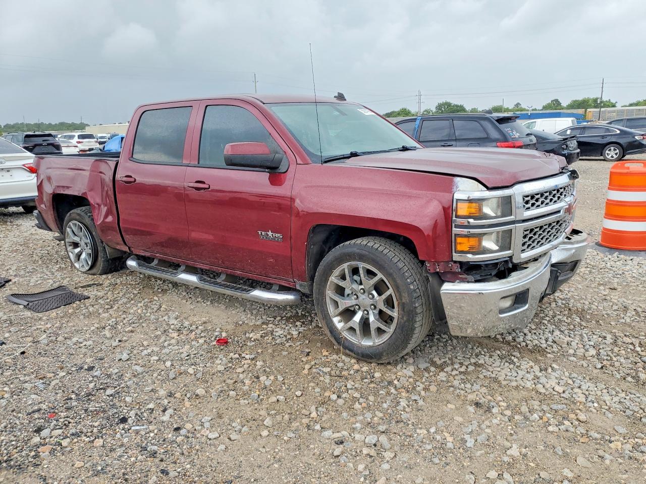 2014 Chevrolet Silverado C1500 Lt Maroon vin: 3GCPCREC8EG545489