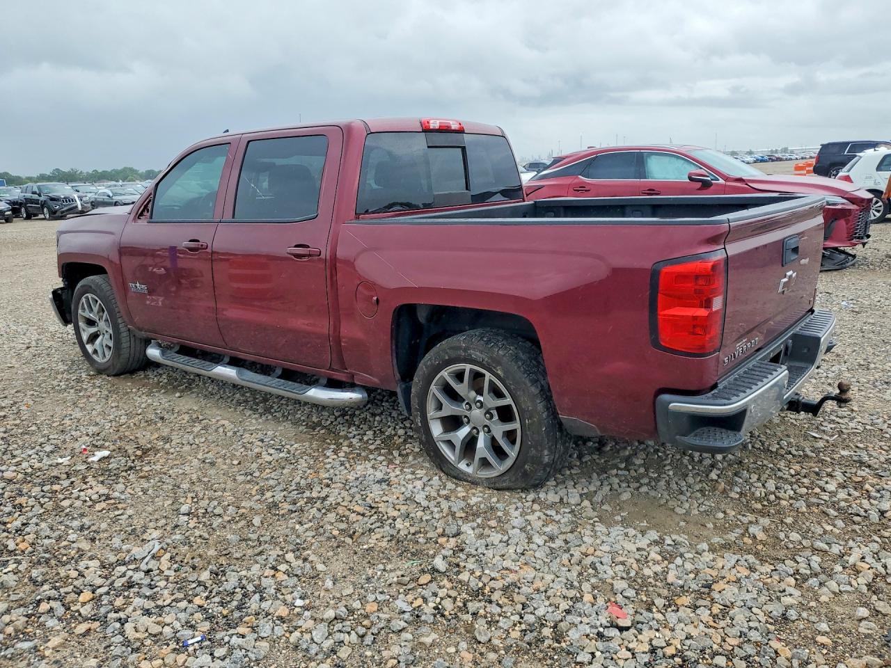 2014 Chevrolet Silverado C1500 Lt Maroon vin: 3GCPCREC8EG545489