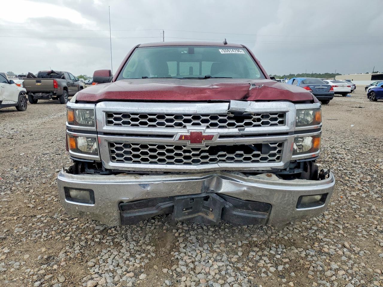 2014 Chevrolet Silverado C1500 Lt Maroon vin: 3GCPCREC8EG545489