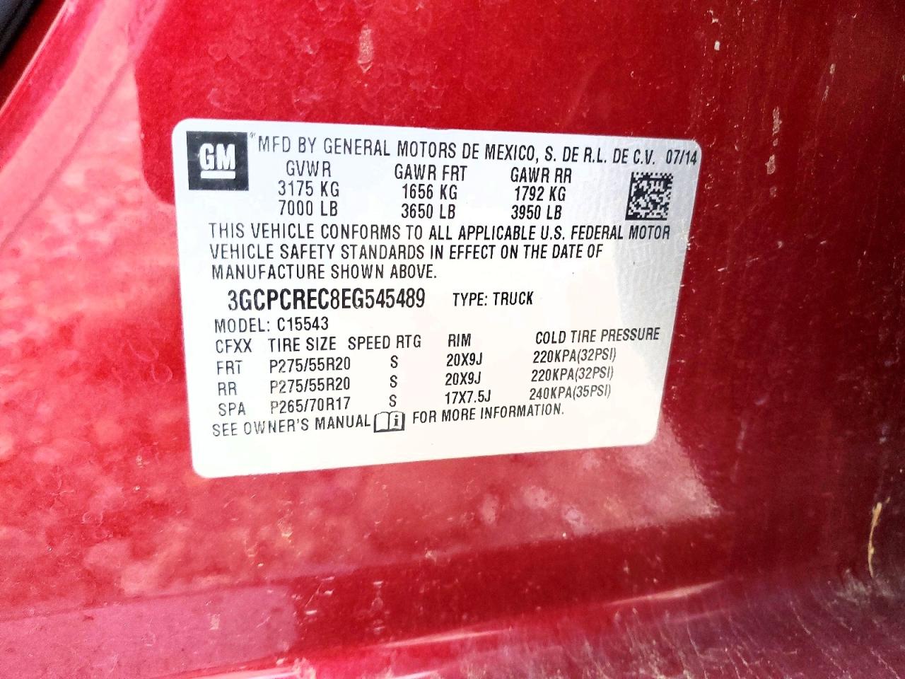 2014 Chevrolet Silverado C1500 Lt Maroon vin: 3GCPCREC8EG545489