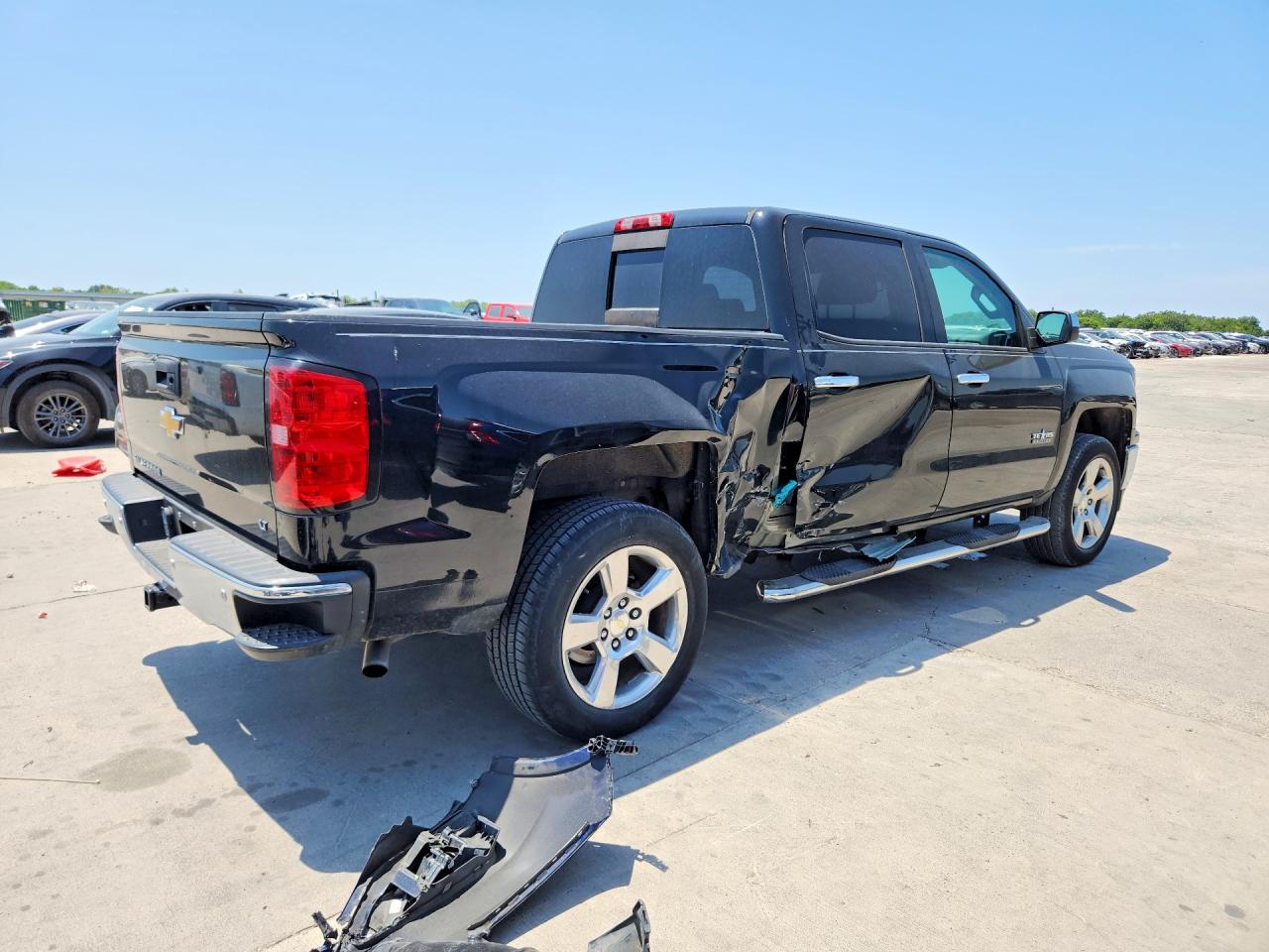 2014 Chevrolet Silverado C1500 Lt Black vin: 3GCPCREC8EG560378