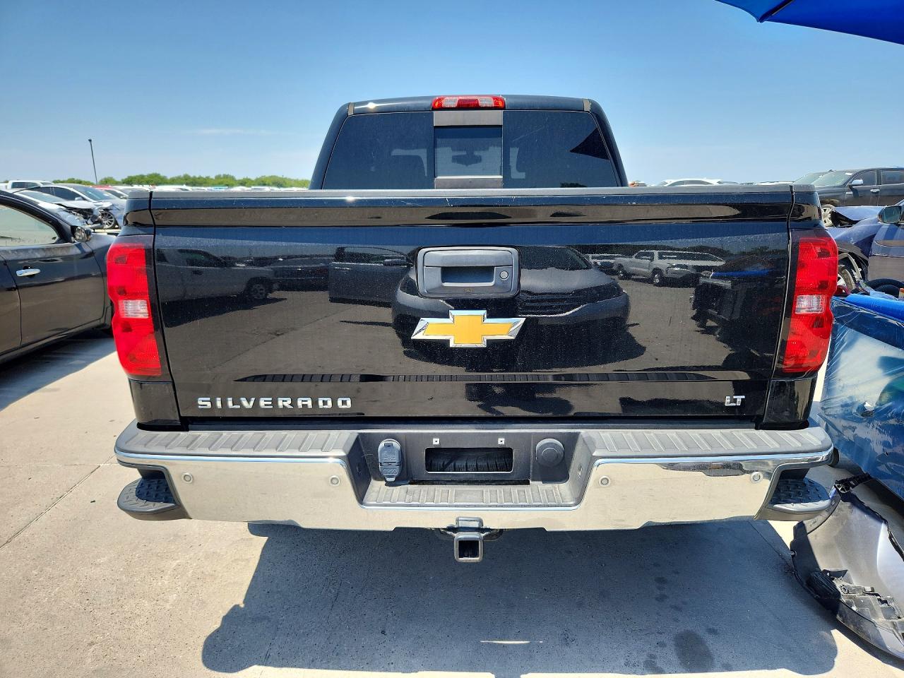 2014 Chevrolet Silverado C1500 Lt Black vin: 3GCPCREC8EG560378