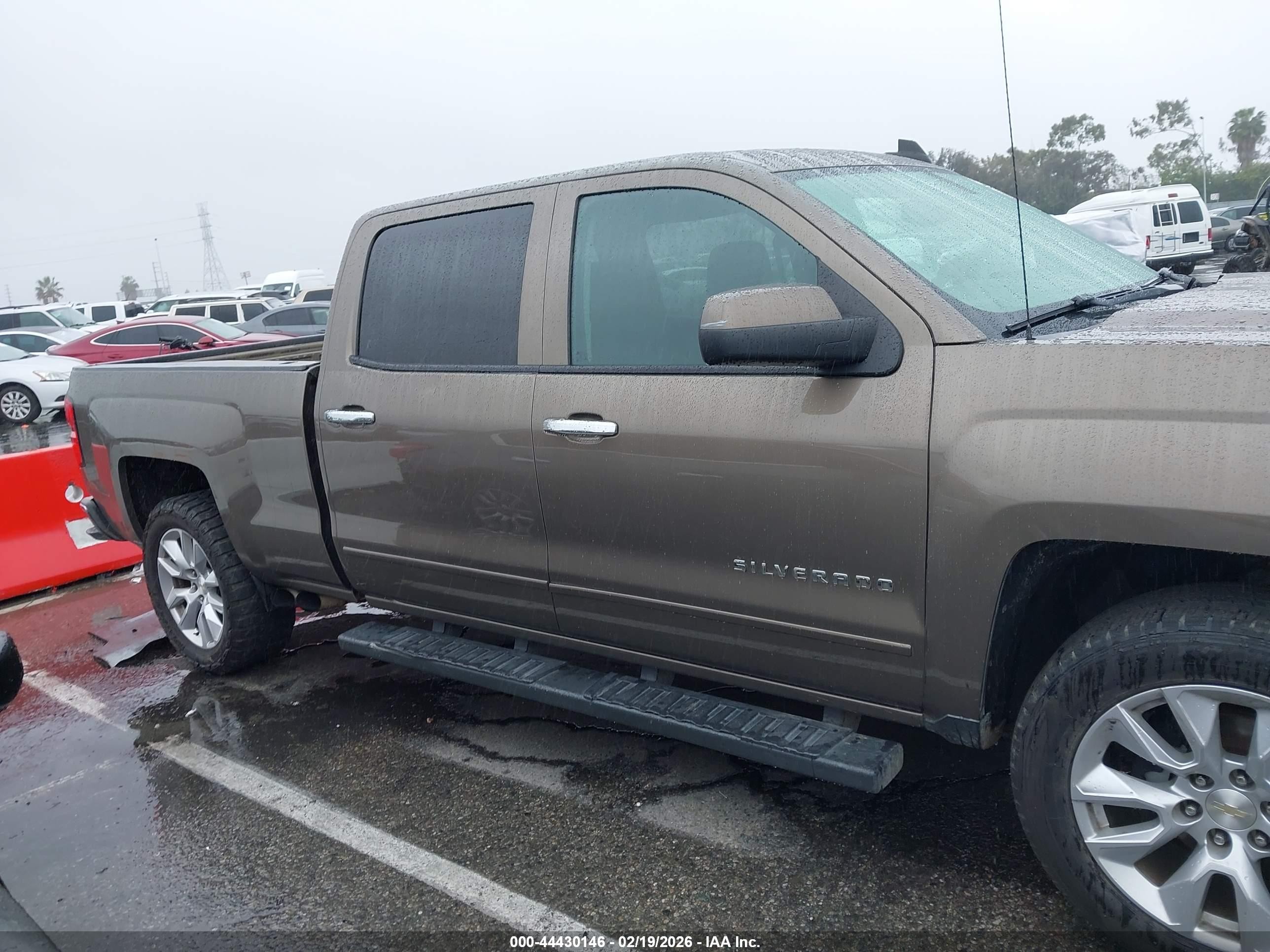 2015 Chevrolet Silverado 1500 1lt Brown vin: 3GCPCREC8FG183892