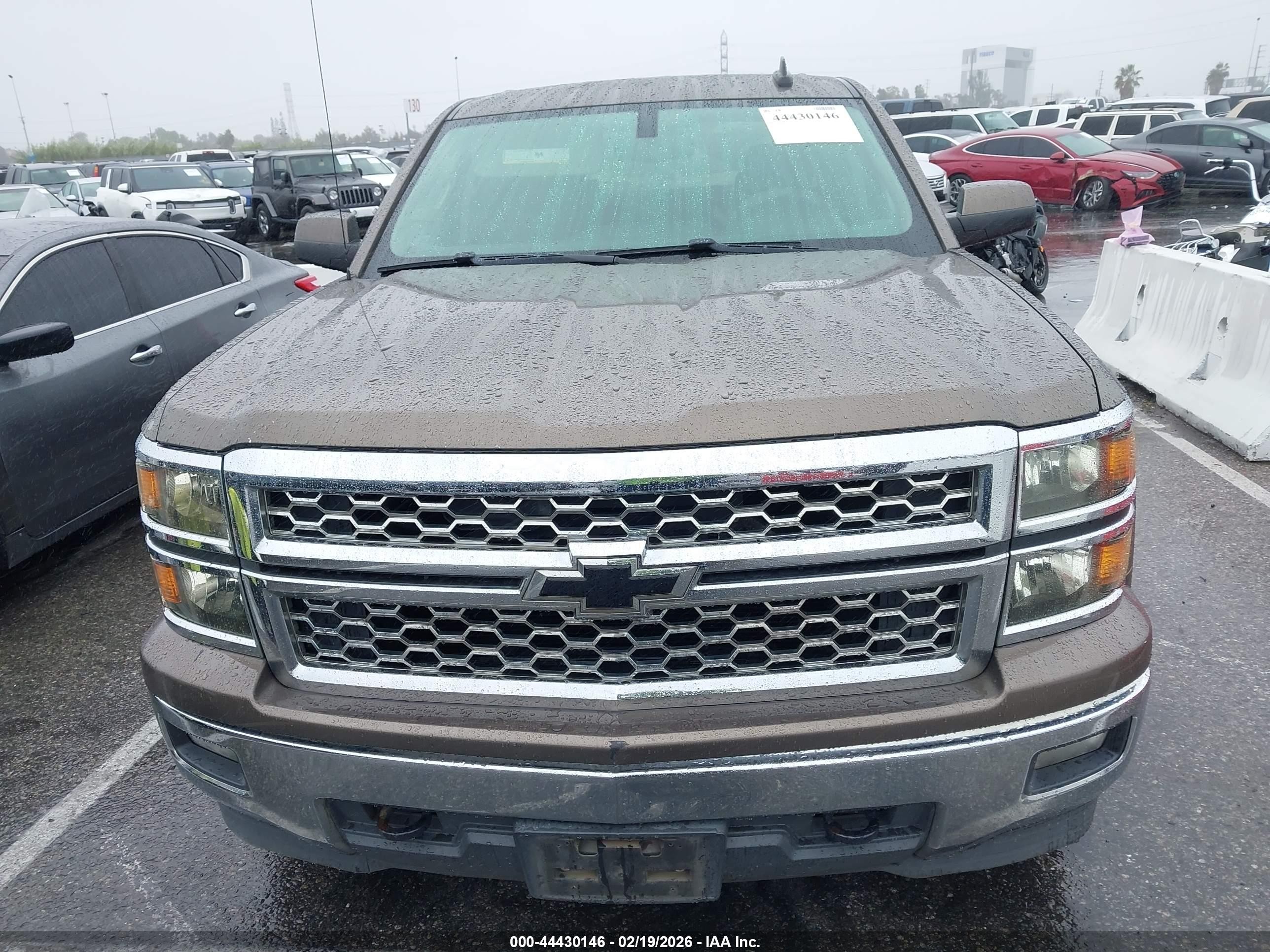 2015 Chevrolet Silverado 1500 1lt Brown vin: 3GCPCREC8FG183892