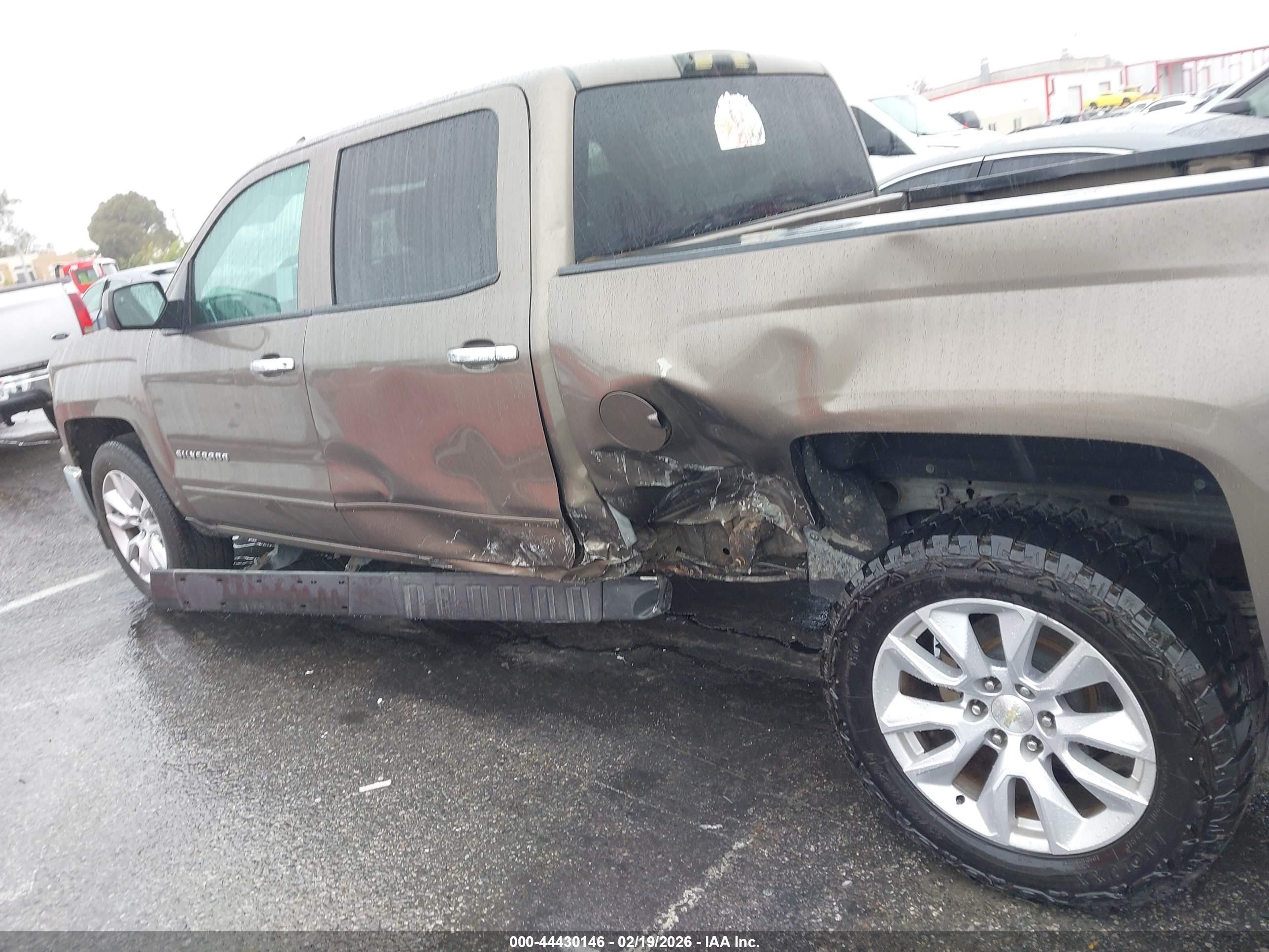 2015 Chevrolet Silverado 1500 1lt Brown vin: 3GCPCREC8FG183892
