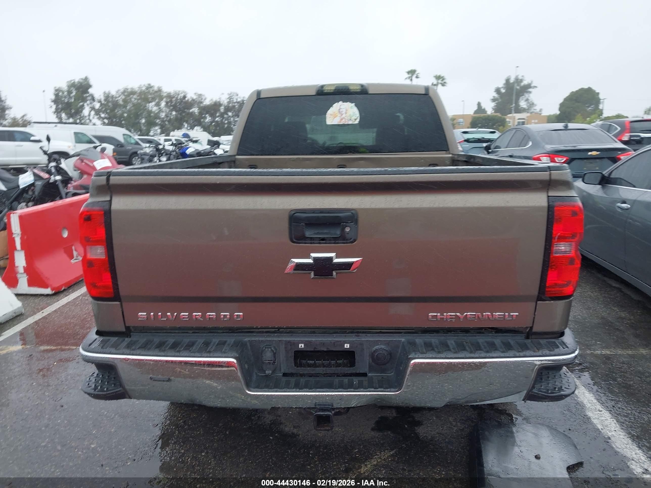 2015 Chevrolet Silverado 1500 1lt Brown vin: 3GCPCREC8FG183892
