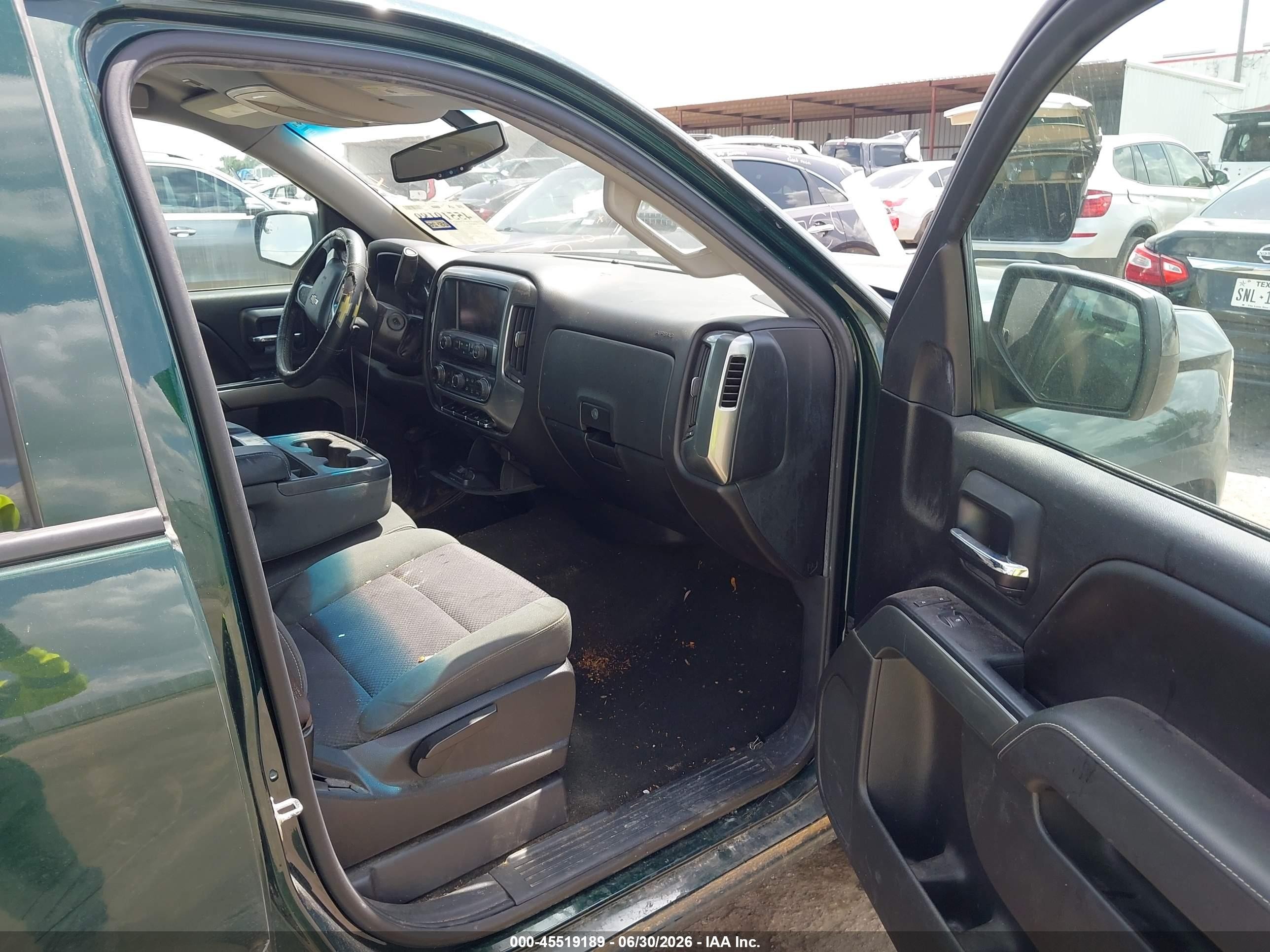 2015 Chevrolet Silverado 1500 Lt Зеленый vin: 3GCPCREC8FG294152