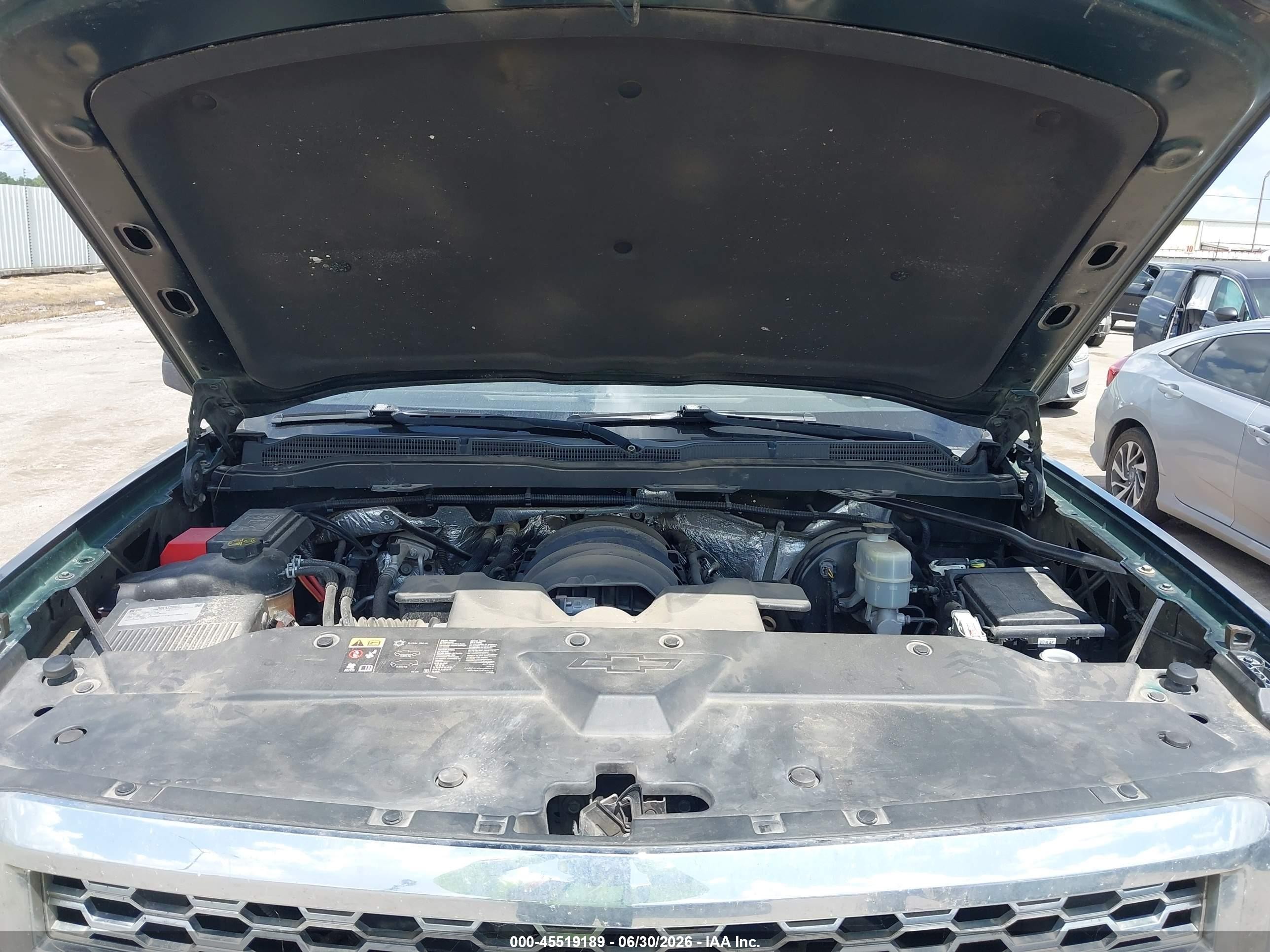2015 Chevrolet Silverado 1500 Lt Зеленый vin: 3GCPCREC8FG294152