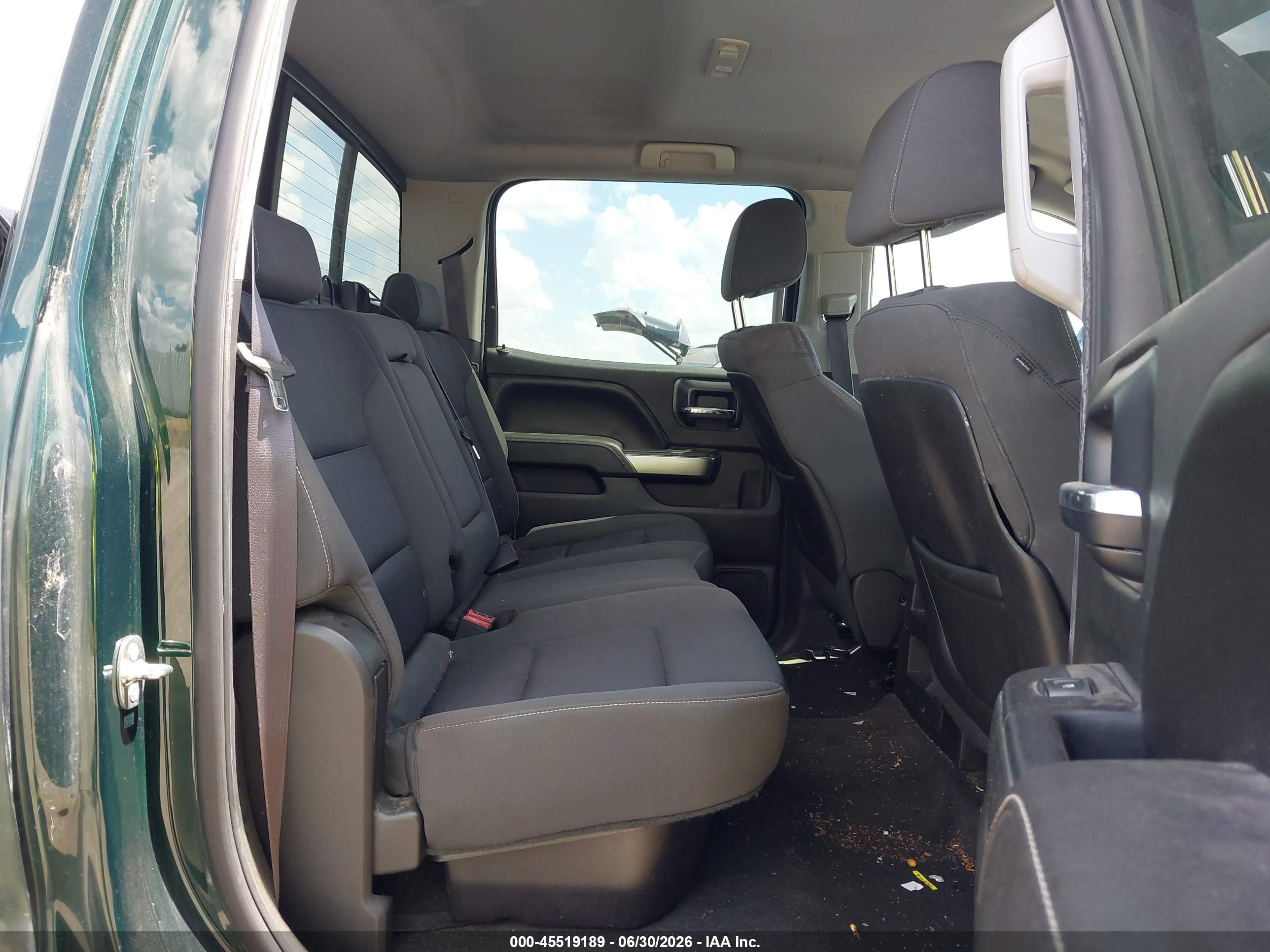 2015 Chevrolet Silverado 1500 Lt Зеленый vin: 3GCPCREC8FG294152