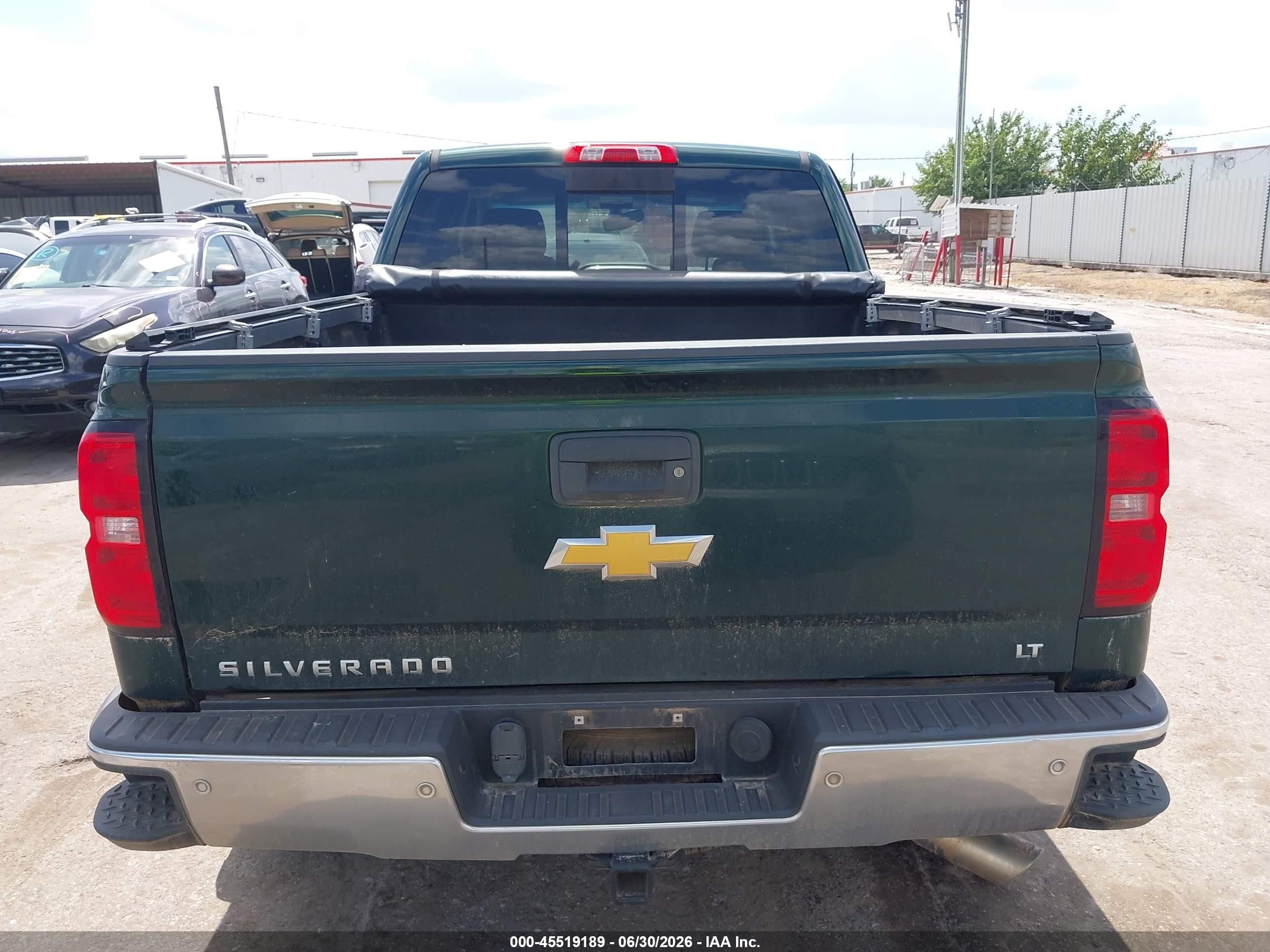2015 Chevrolet Silverado 1500 Lt Зеленый vin: 3GCPCREC8FG294152