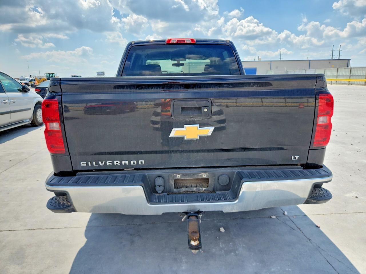2015 Chevrolet Silverado C1500 Lt Black vin: 3GCPCREC8FG424754