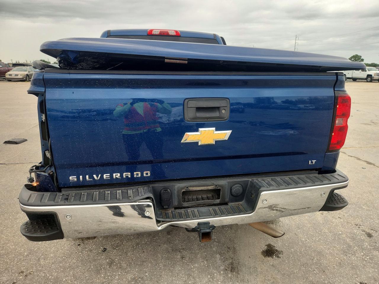 2015 Chevrolet Silverado C1500 Lt Blue vin: 3GCPCREC8FG429047