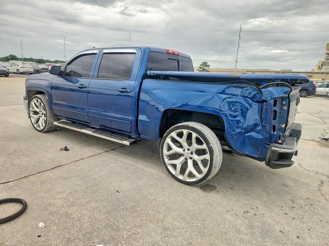2015 Chevrolet Silverado C1500 Lt Blue vin: 3GCPCREC8FG429047