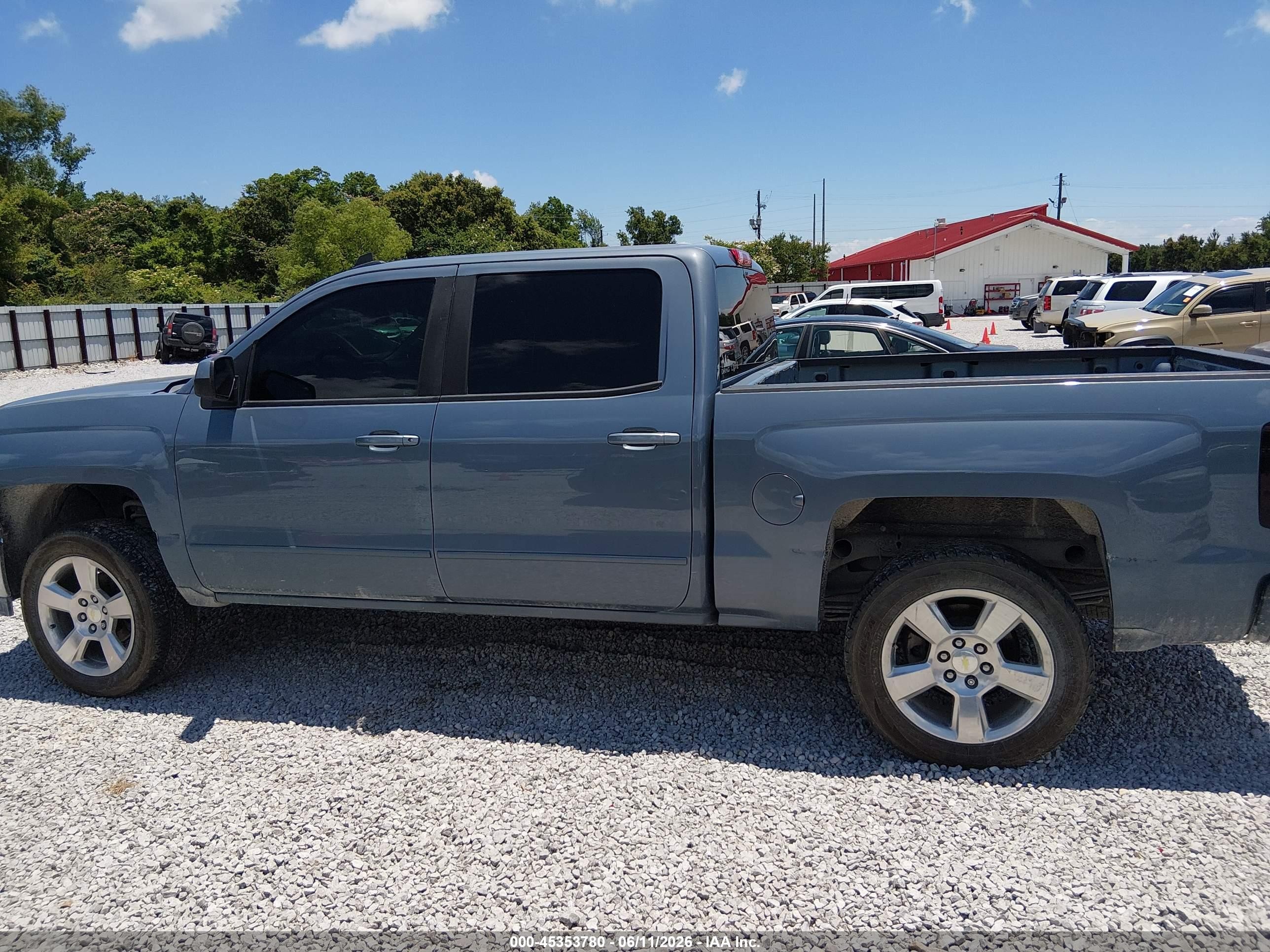 2015 Chevrolet Silverado 1500 1lt Синий vin: 3GCPCREC8FG532775