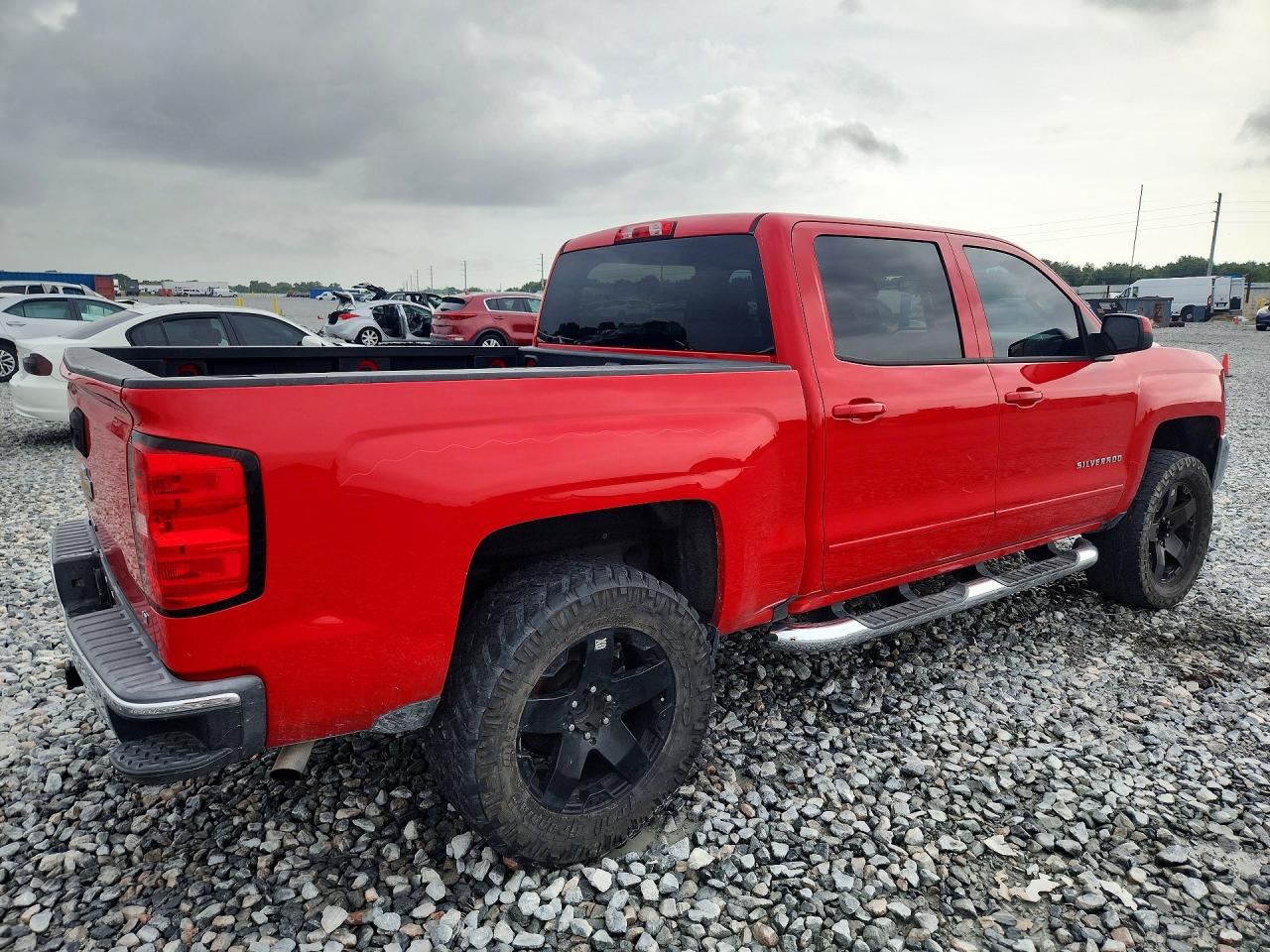 2017 Chevrolet Silverado C1500 Lt Красный vin: 3GCPCREC8HG280108