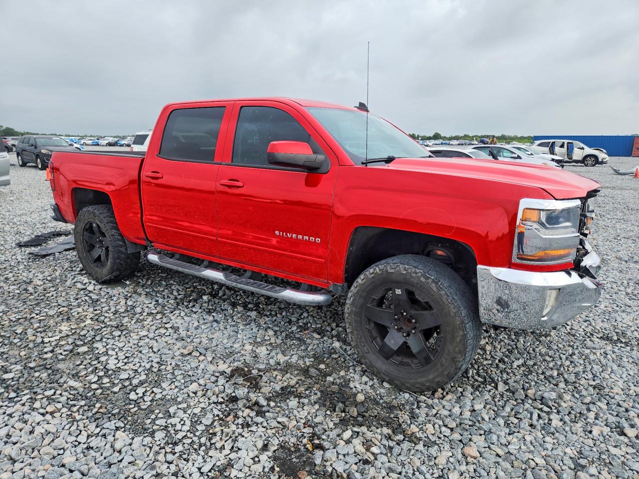 2017 Chevrolet Silverado C1500 Lt Красный vin: 3GCPCREC8HG280108
