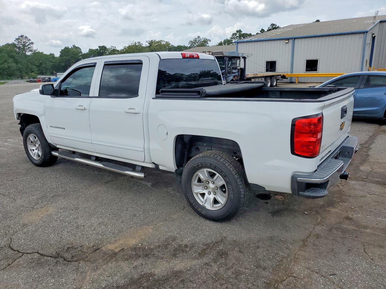 2018 Chevrolet Silverado C1500 Lt White vin: 3GCPCREC8JG591267