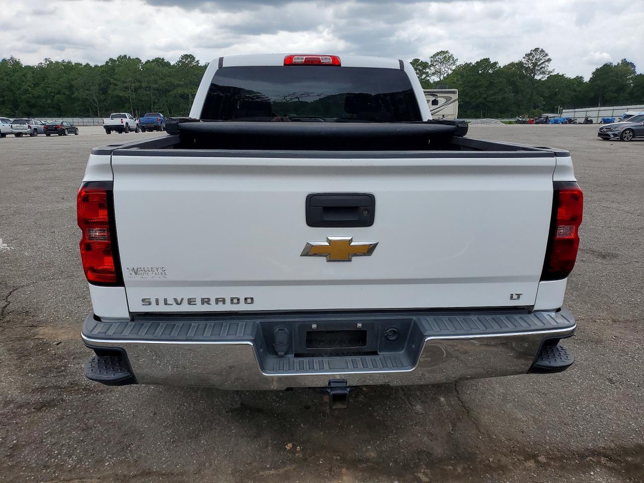 2018 Chevrolet Silverado C1500 Lt White vin: 3GCPCREC8JG591267