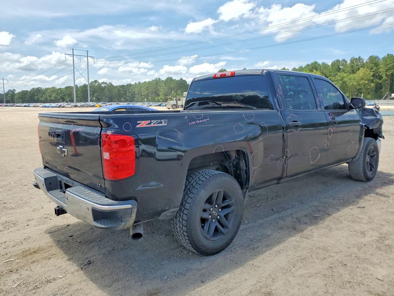 2014 Chevrolet Silverado C1500 Lt Black vin: 3GCPCREC9EG137681