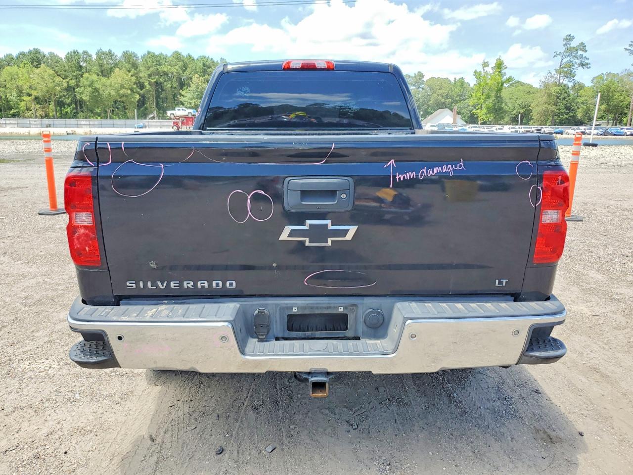 2014 Chevrolet Silverado C1500 Lt Black vin: 3GCPCREC9EG137681