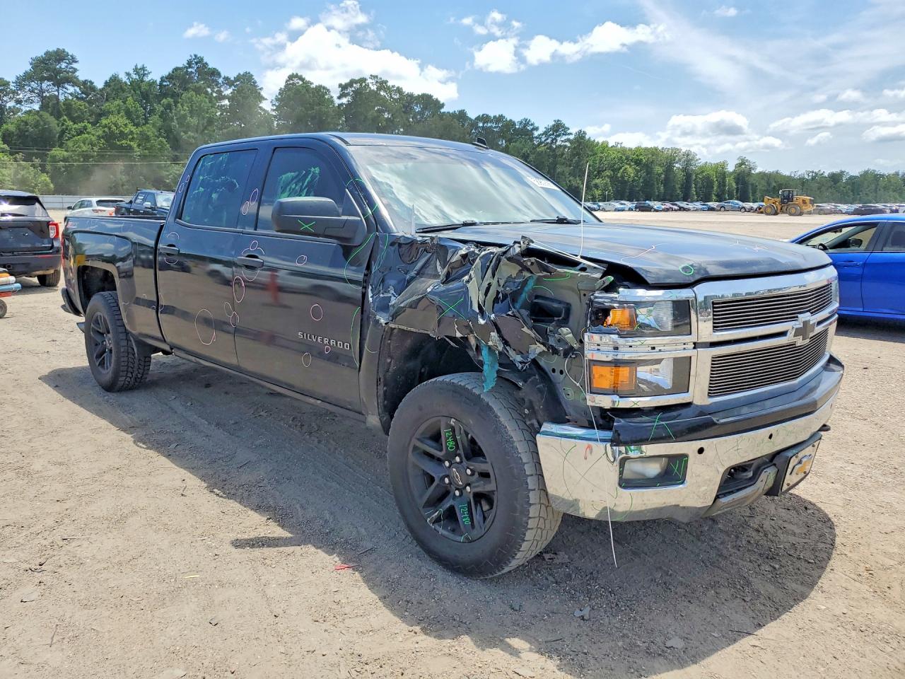 2014 Chevrolet Silverado C1500 Lt Black vin: 3GCPCREC9EG137681