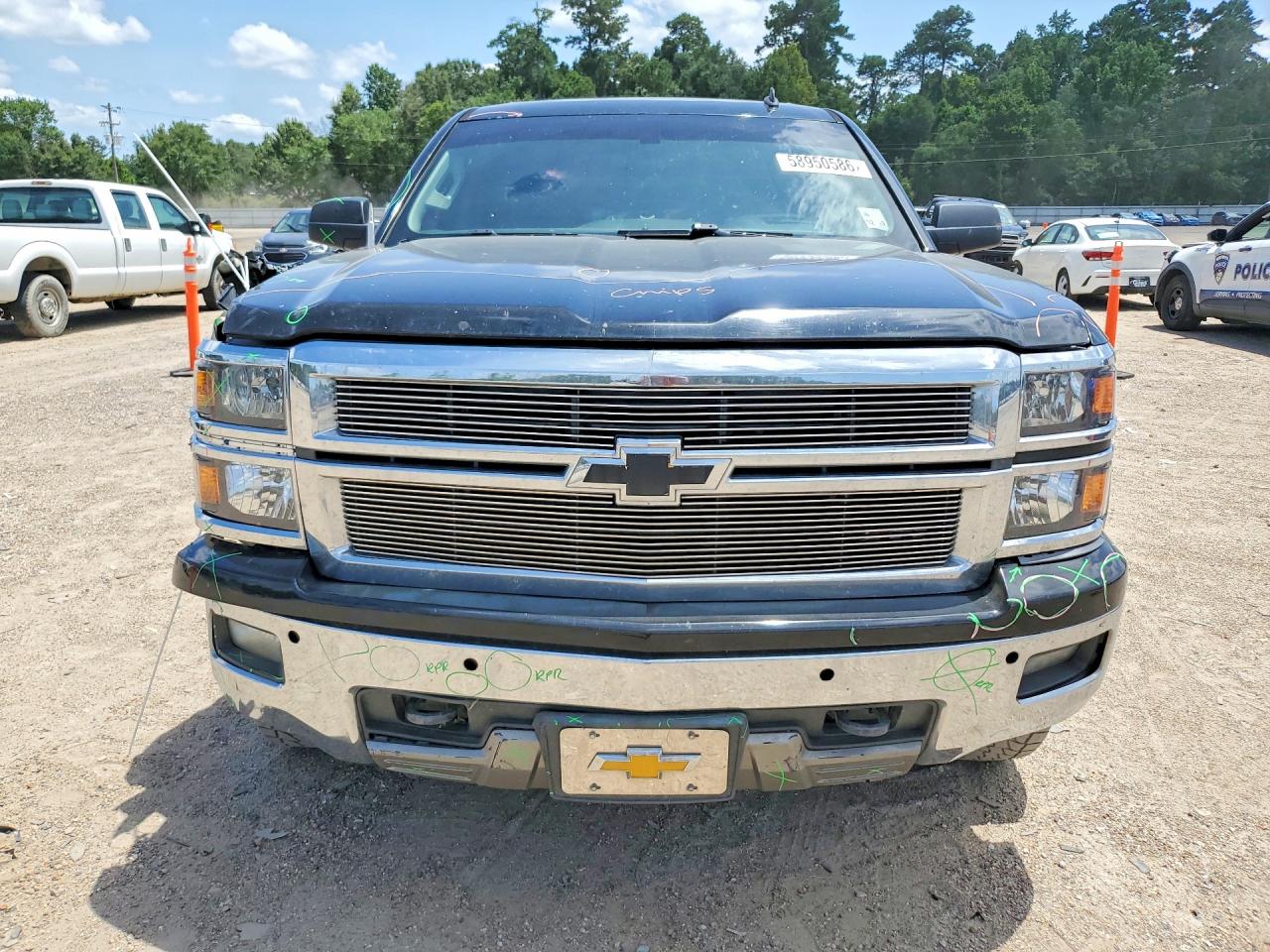 2014 Chevrolet Silverado C1500 Lt Black vin: 3GCPCREC9EG137681