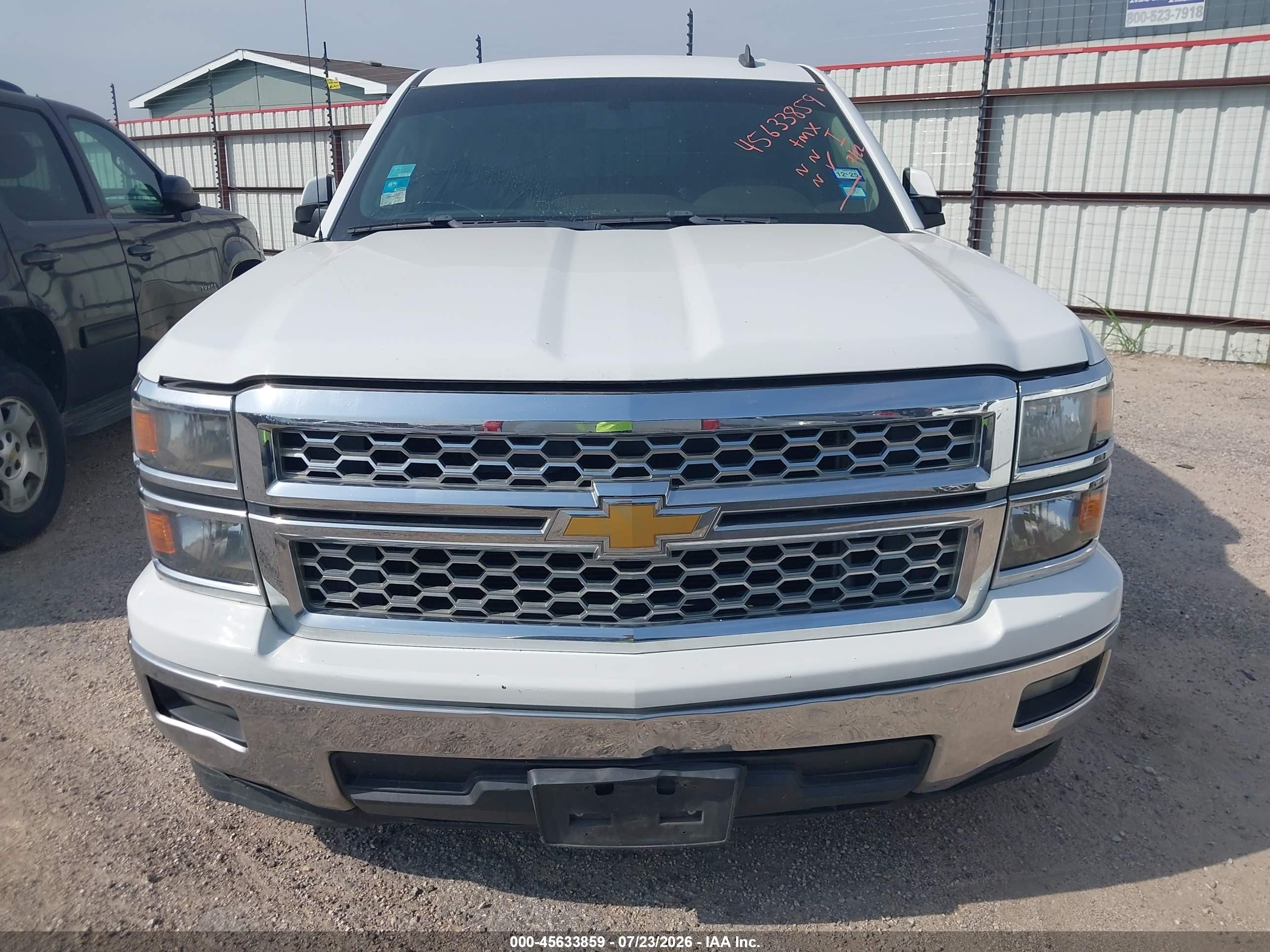 2014 Chevrolet Silverado 1500 Lt White vin: 3GCPCREC9EG369164
